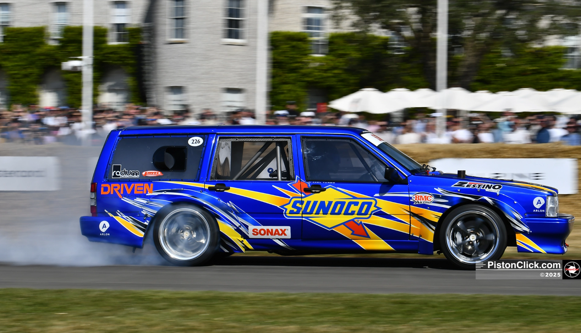 Drifting at Goodwood