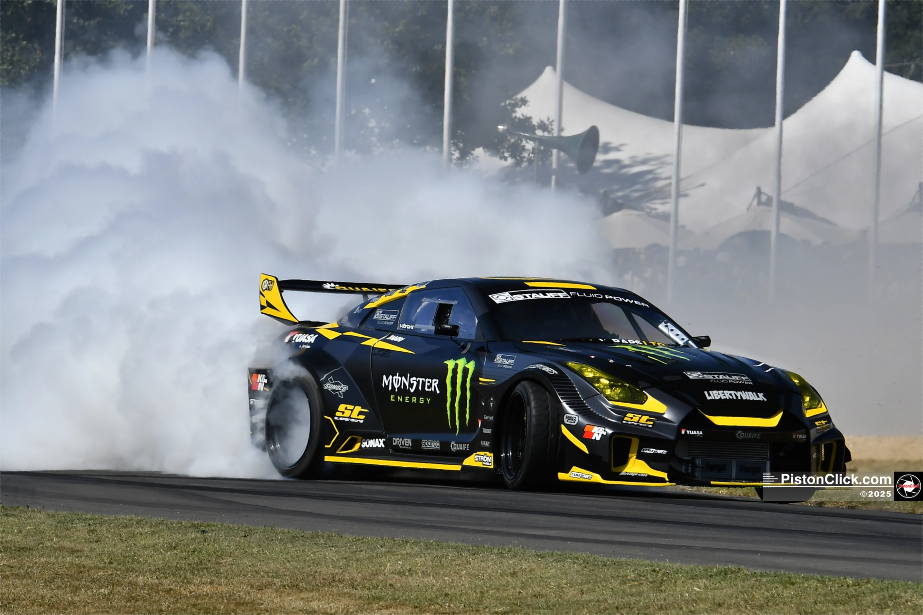 Drifting at Goodwood