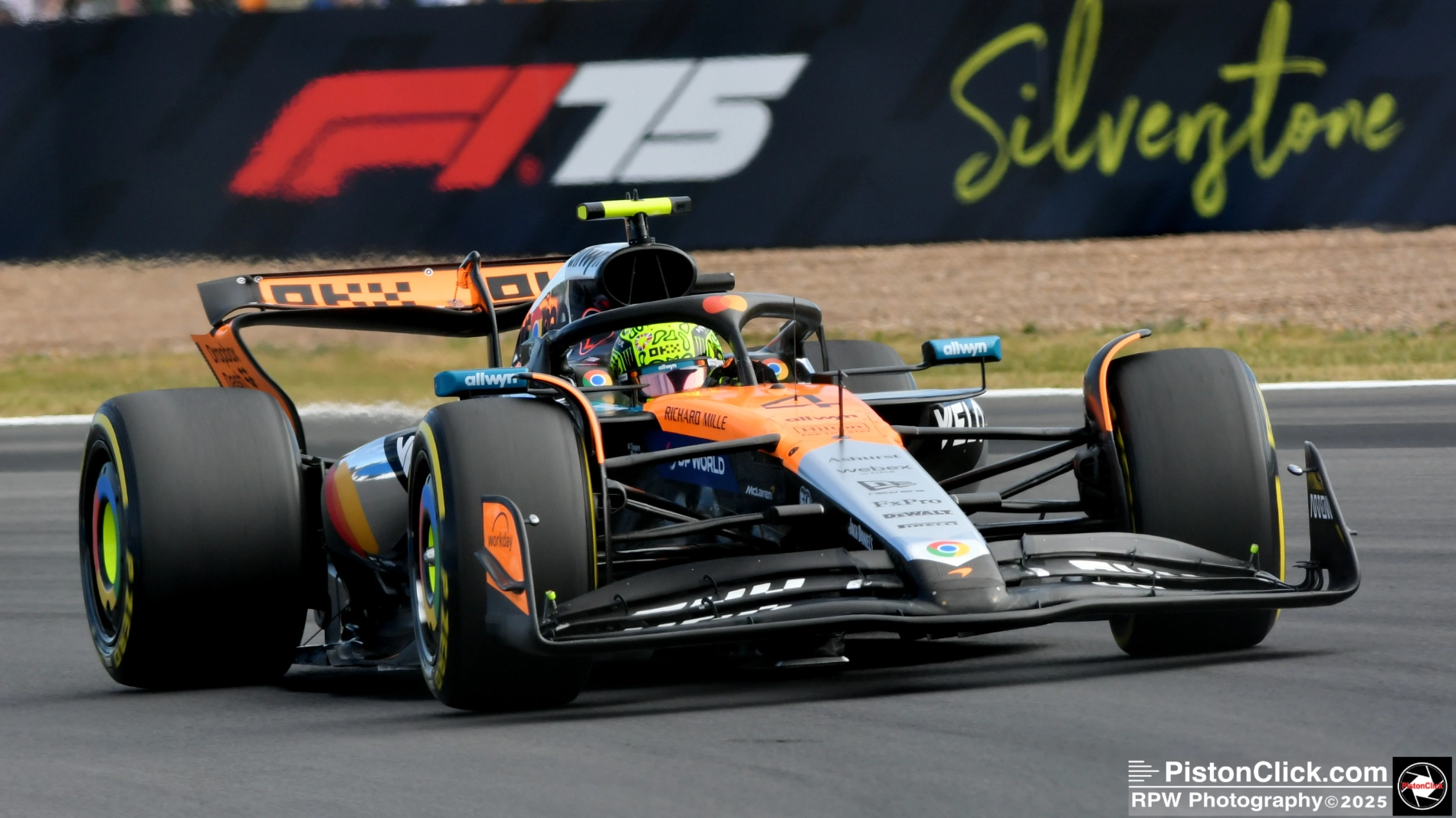 Lando Norris F1 Silverstone