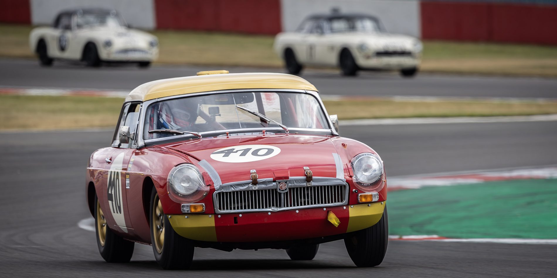 Harvey McBrien finished P2 in the GTS race.