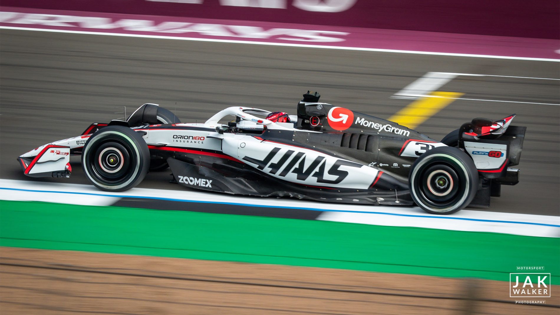 F1 HAAS Esteban Ocon at Silverstone