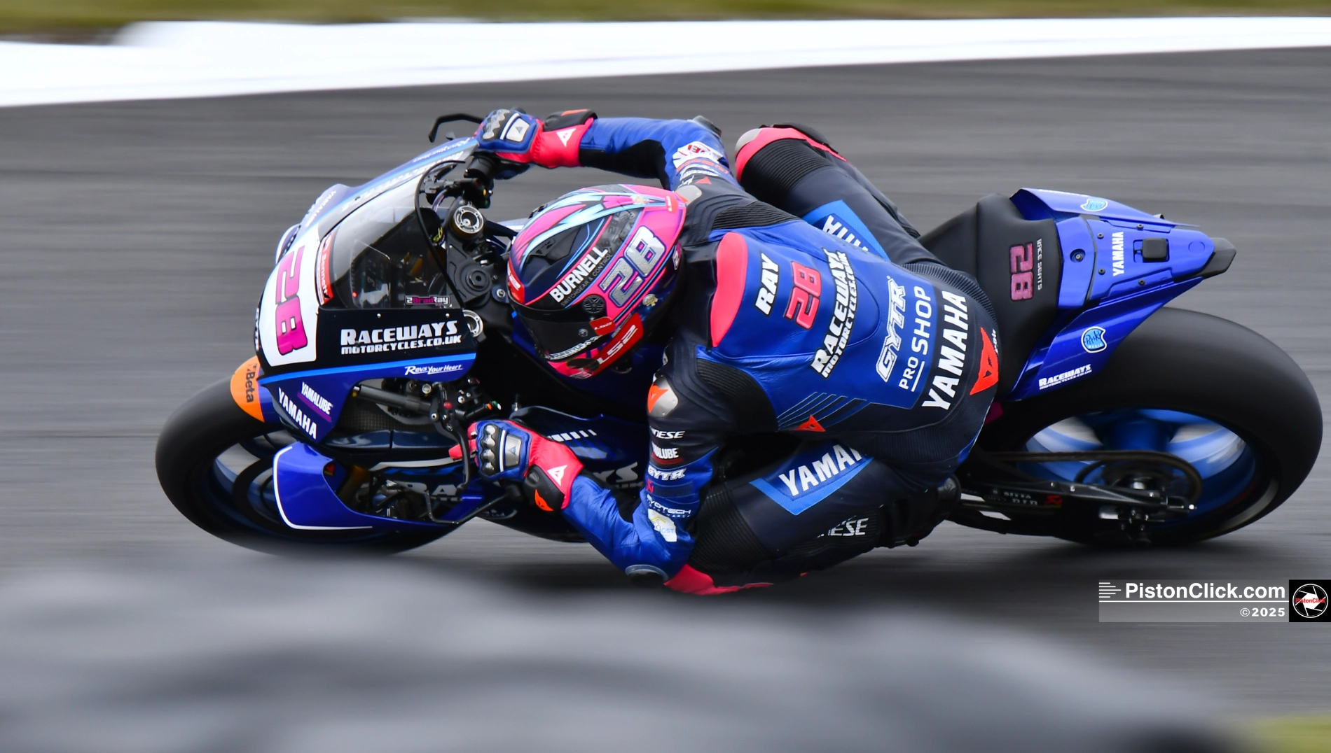 Brad Ray at Cadwell Park British Superbikes round 7