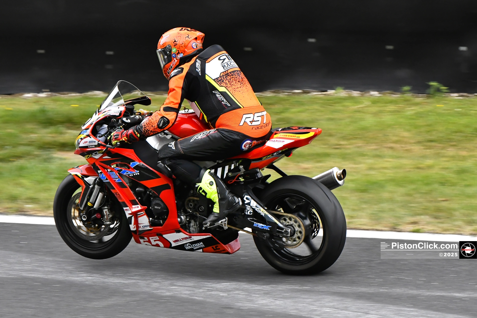 Jack Russell RAF motorcycle racer