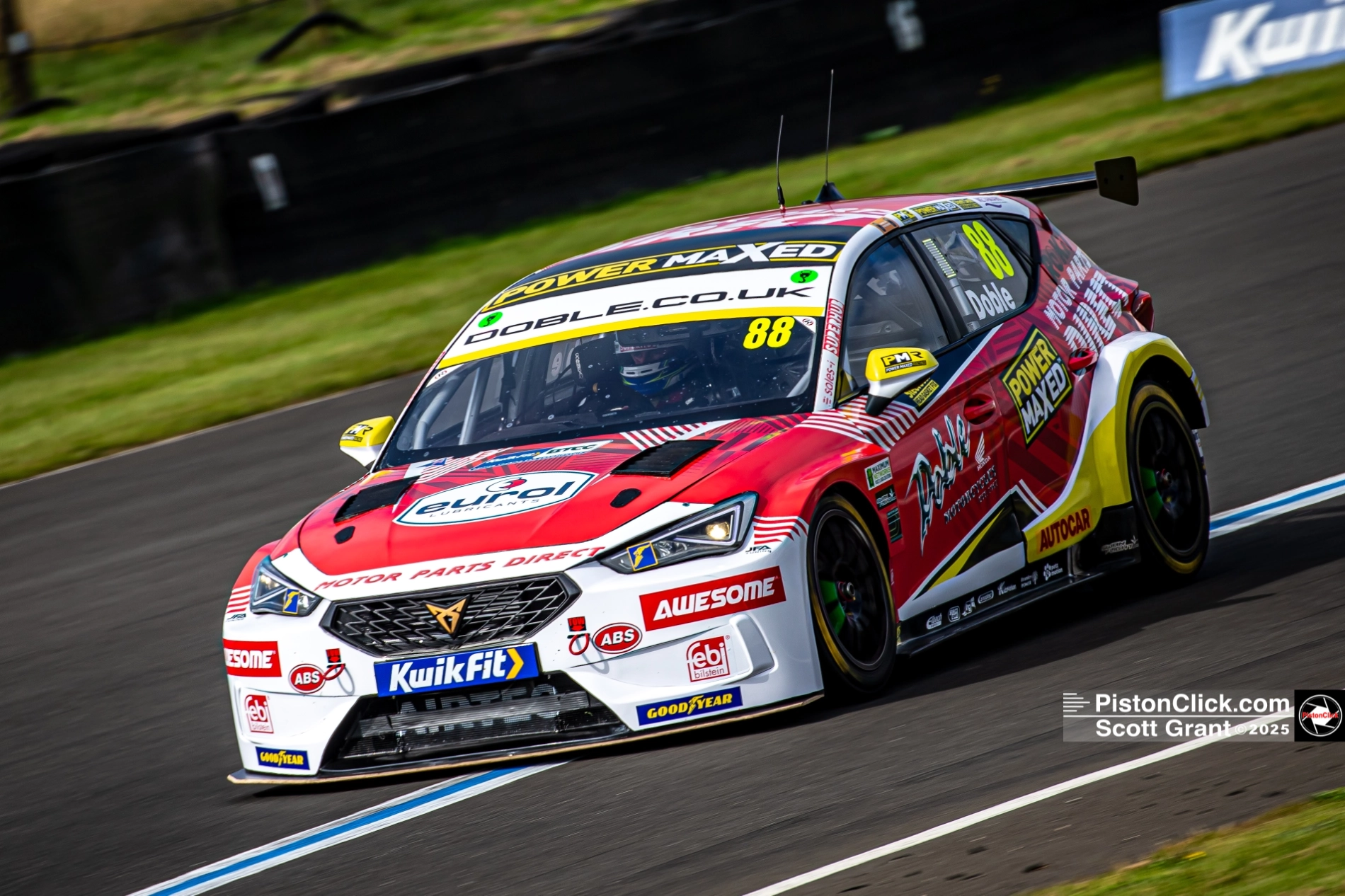 Mikey Doble Knockhill BTCC