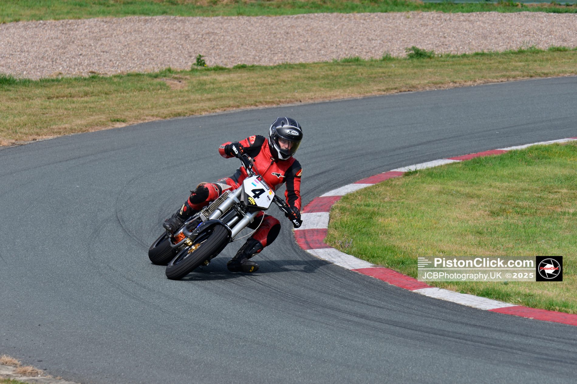 Paul Jeffery riding a KTM SMR