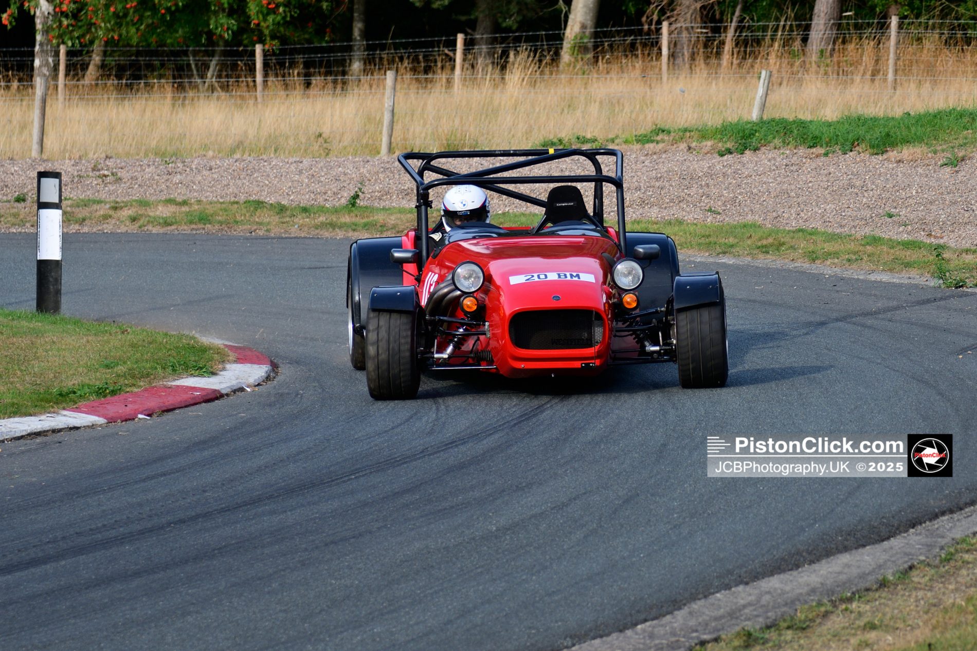 Henry Moorhouse driving a new 2 litre Westfield