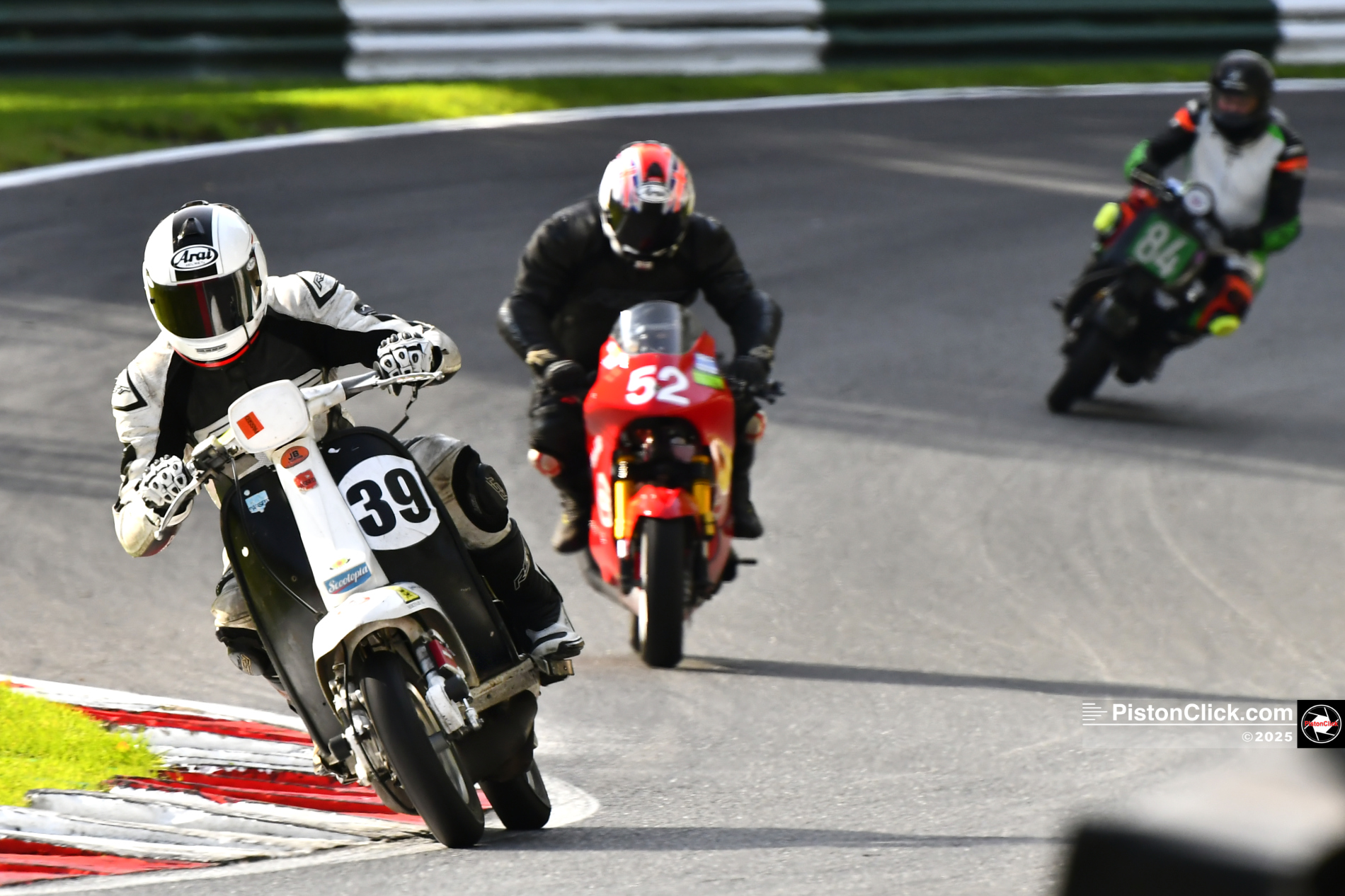 British Historic Racing scooters