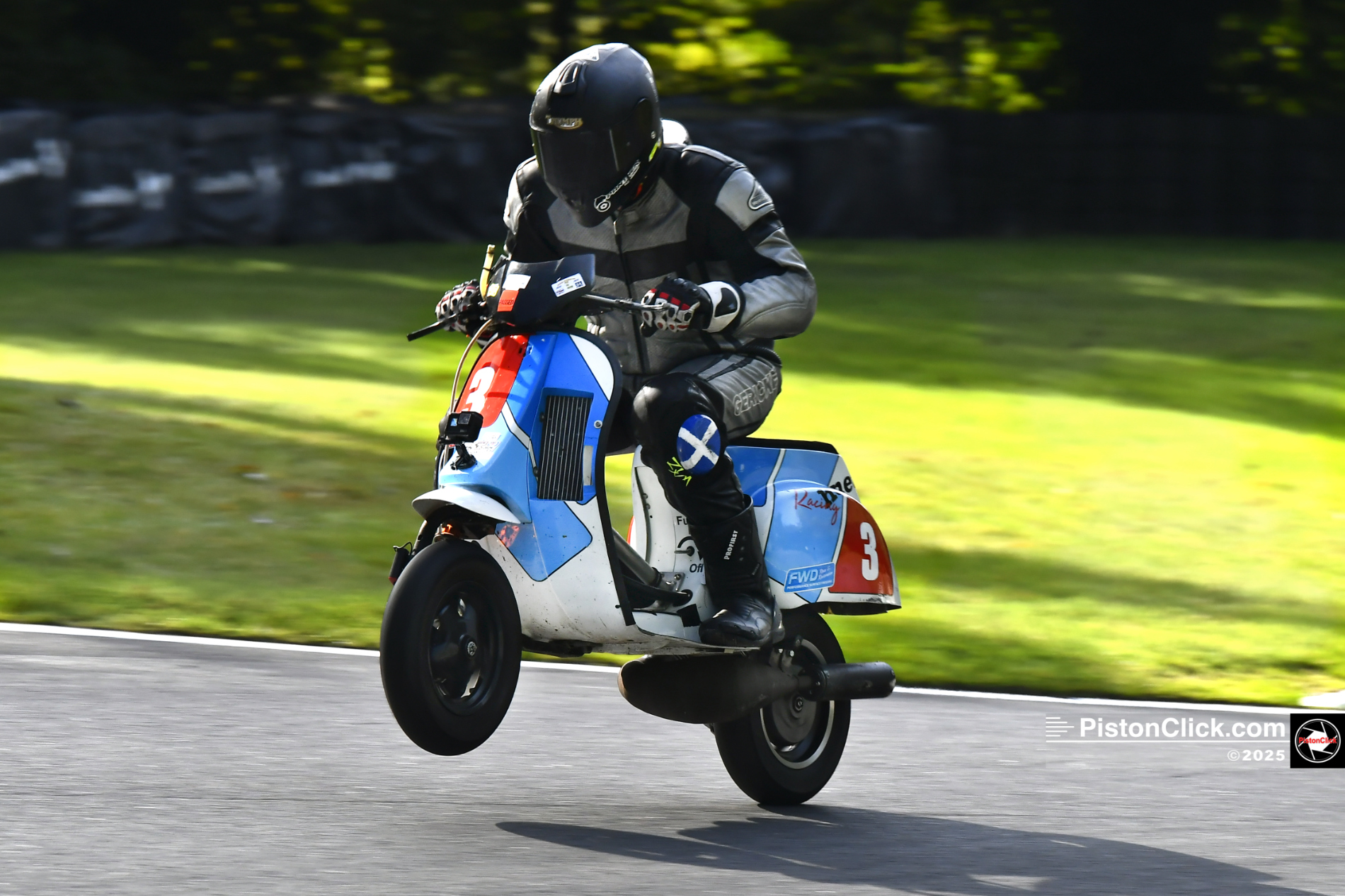British Historic Racing scooters