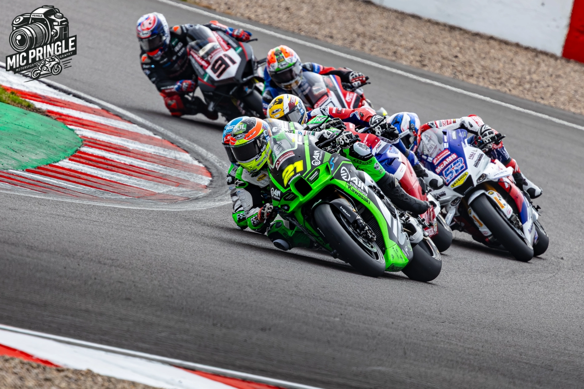 Iddon on the AJN Steelstock Kawasaki