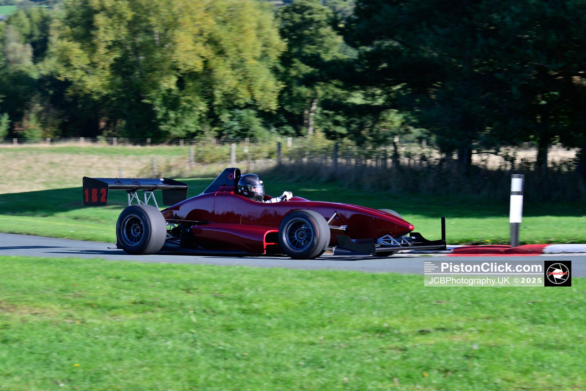 David Tatham driving his DJ Firehawk