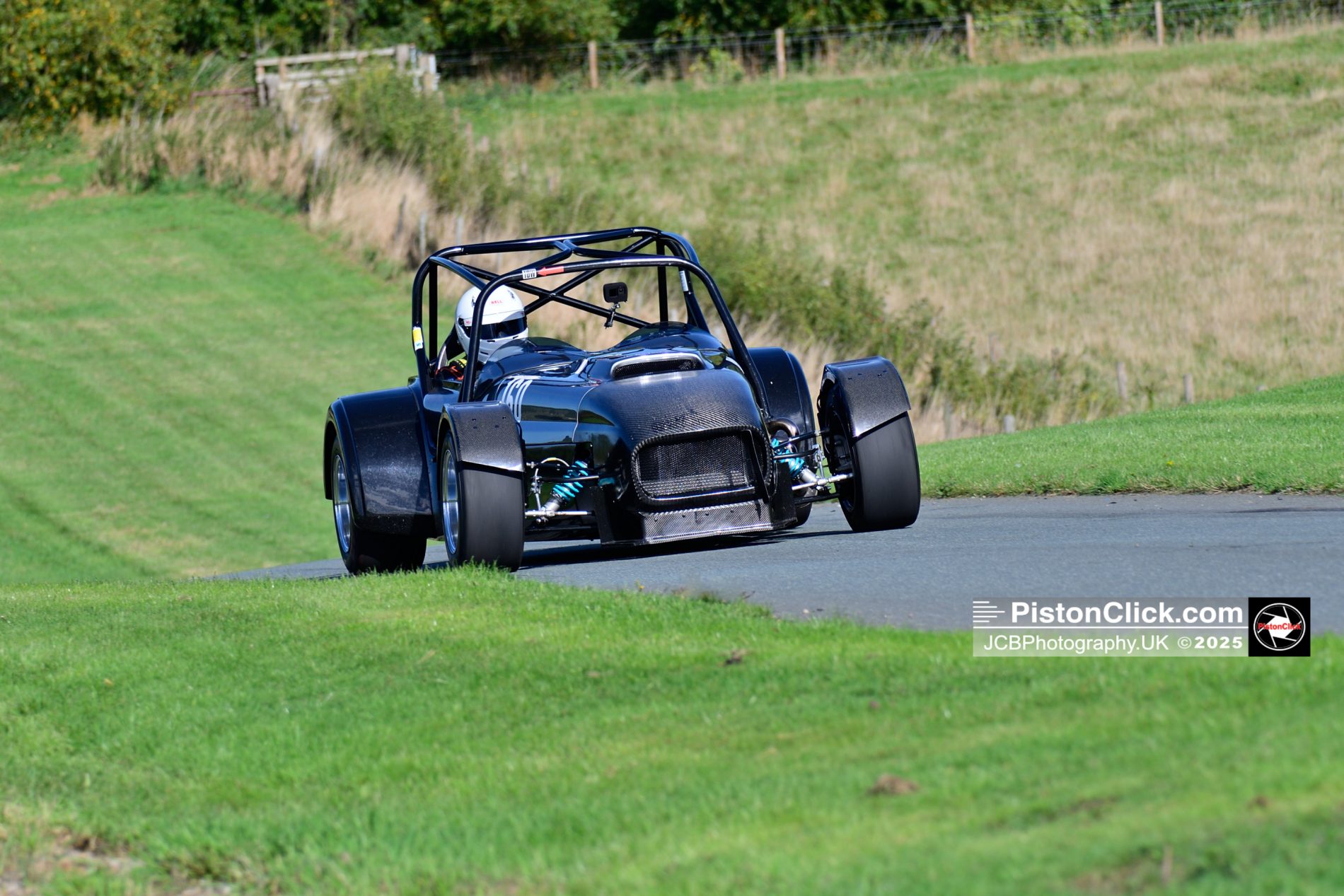 Dave Banner driving his Westfield Megabusa