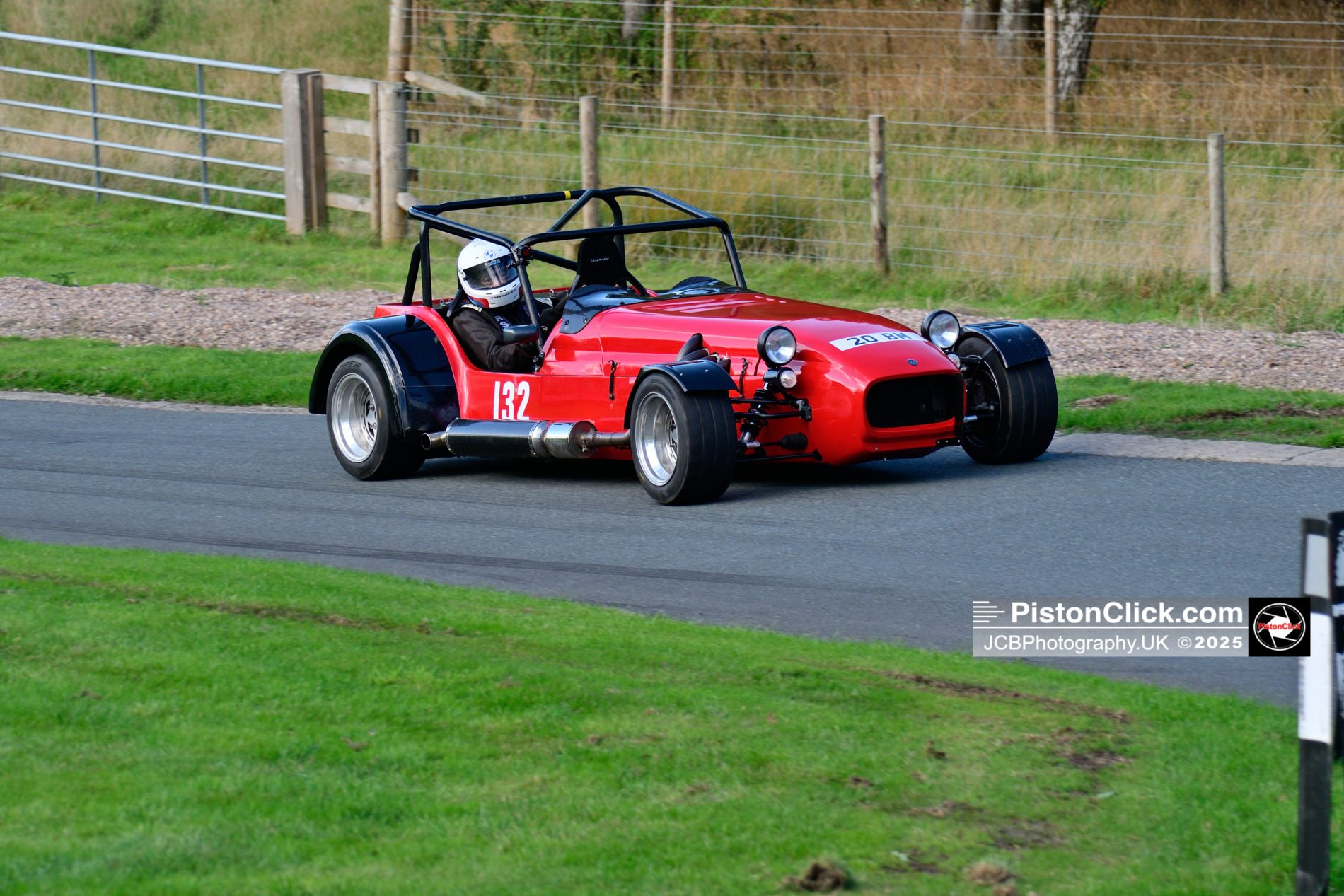 Henry Moorhouse driving his Westfield