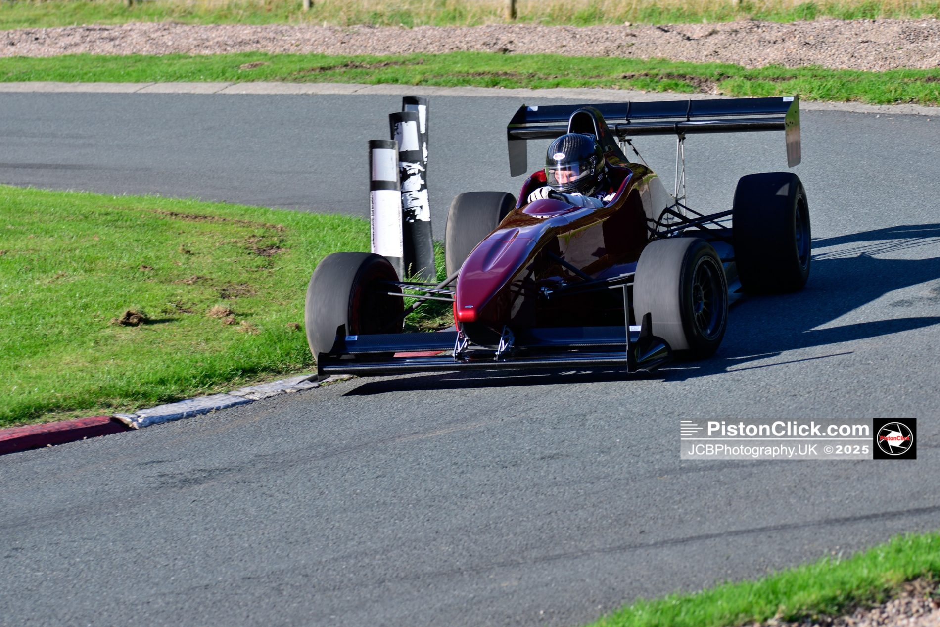 David Tatham driving his DJ Firehawk