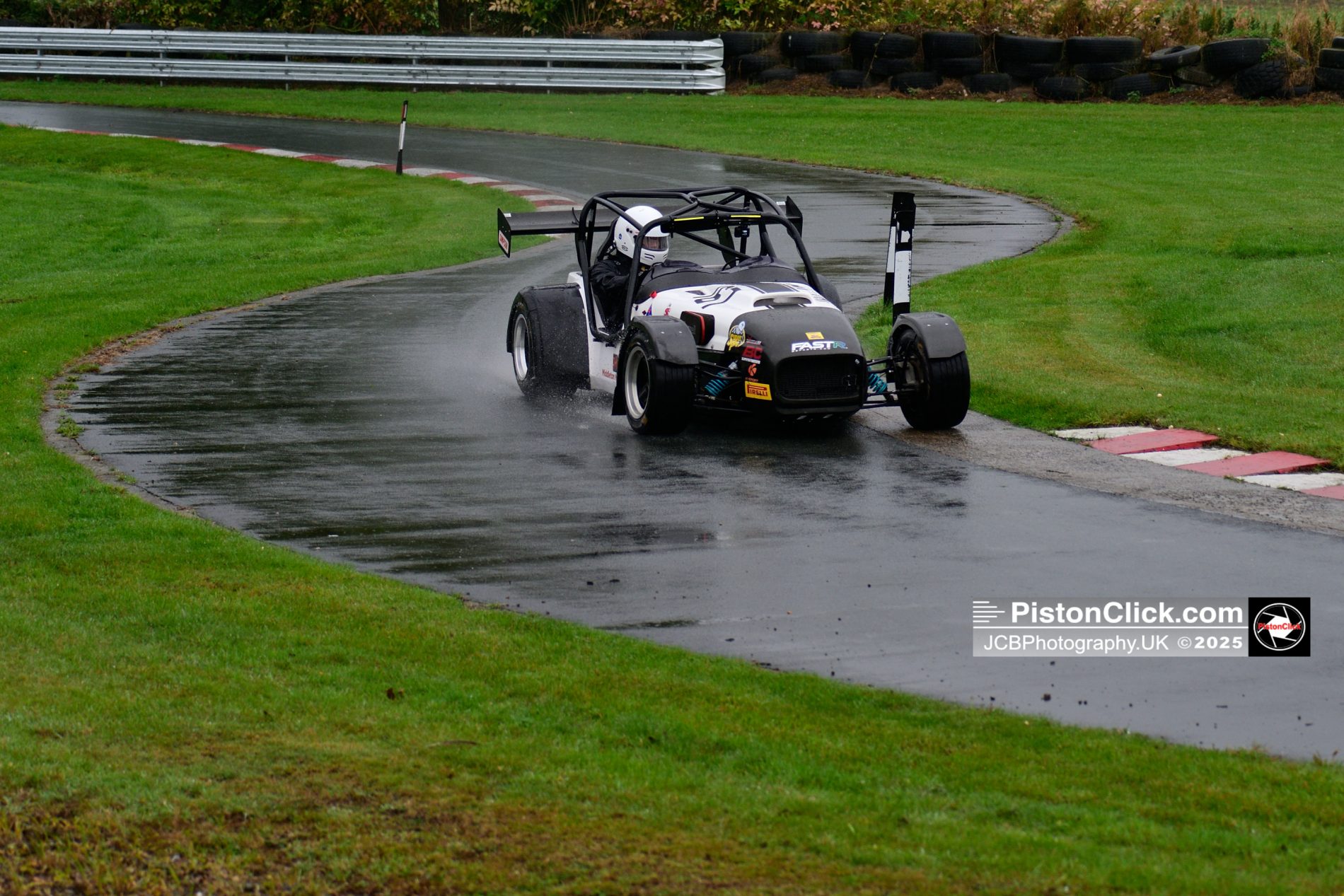 Anthony Middleton driving his Westfield
