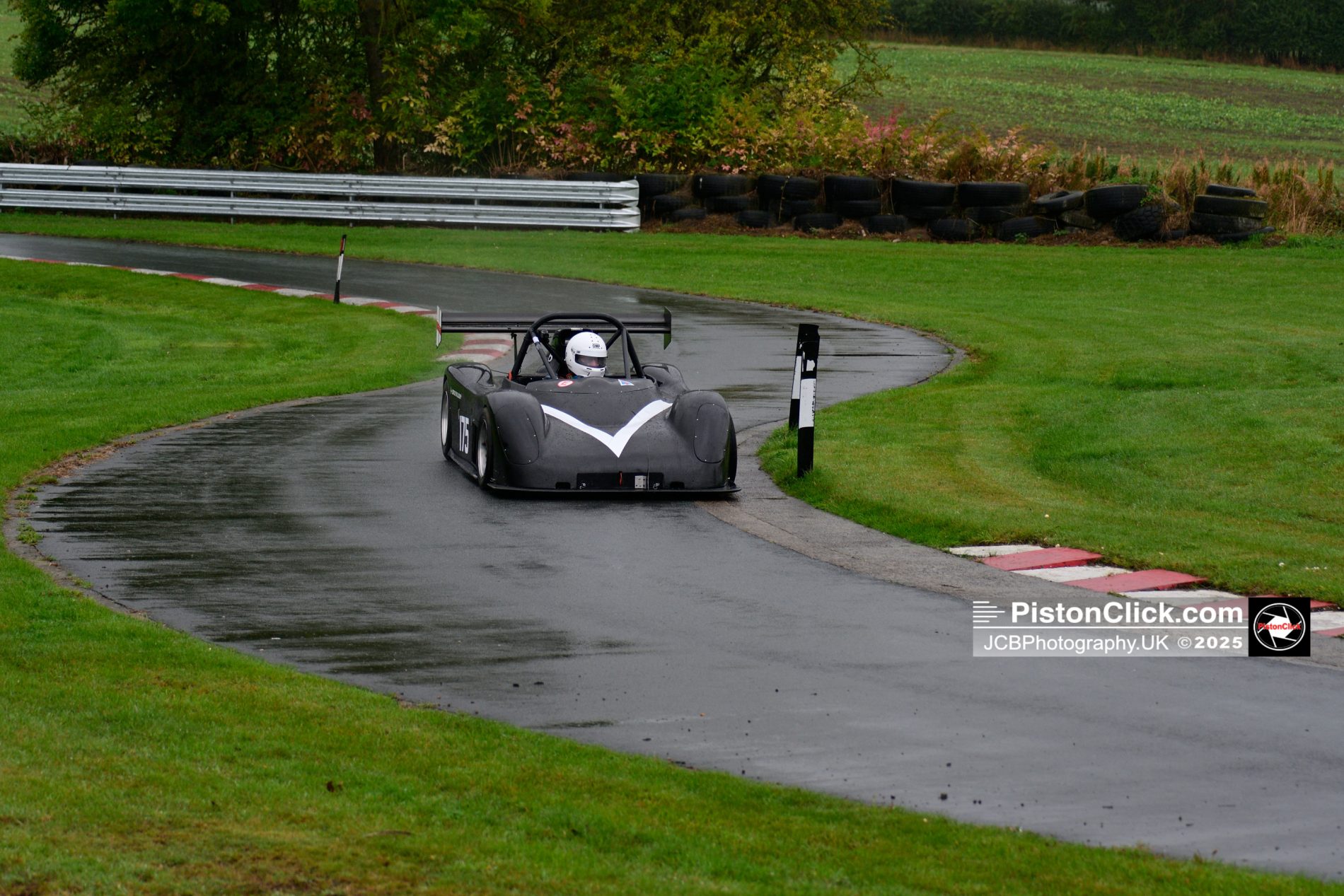 John Prickett driving his Radical PR6
