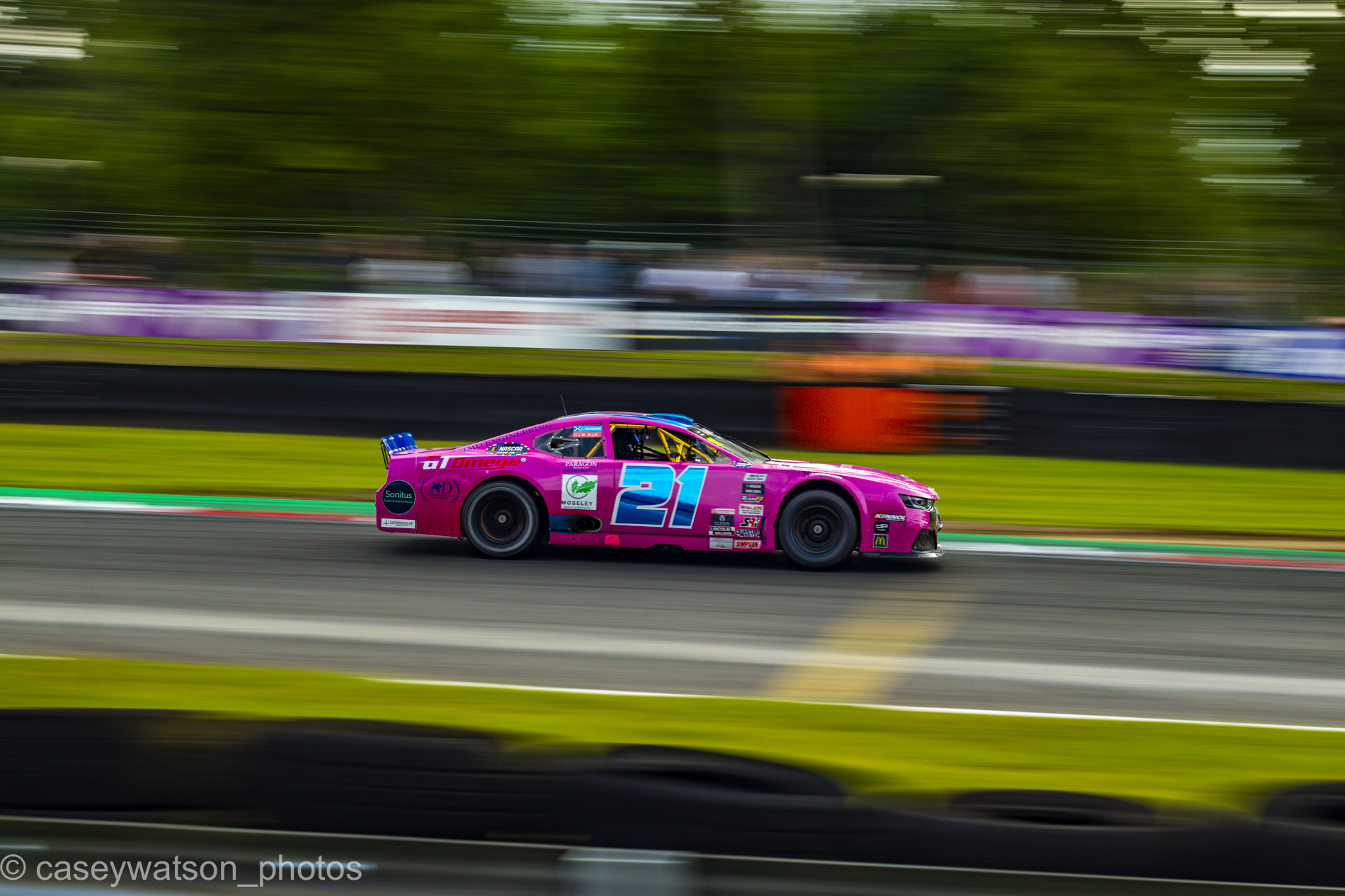 Hi, My name is Casey Watson and I am a 19 year old motorsport photographer from Kent, primarily focusing on Brands Hatch, but would love to visit many, many more circuits soon. IMG_1357 , IMG_0908 , IMG_1371 I have loved motorsport since I was very young, watching the cars fly past was always an exhilarating feeling that still thrills me to this day. So in 2023 I decided to turn this love into photography, using the Canon 80d with the 18-55mm kit lens, and I was instantly hooked, I strived to improve my photos every opportunity I had and reached a point where I felt I was ready to take up the next step and progress into professional photography hopefully. IMG_0258-4 , IMG_1446 , IMG_0382 I now use the Nikon Z6III with the Nikon Z 50mm and Nikon Z 70-200mm primarily to shoot, regularly handheld to try and maintain as much personality in my images, trying to maintain a healthy relationship between panning and frozen action. Someday I hope to work with a team or a series to produce as many high quality pictures as I can. DSC_1358 , IMG_1479-2 , DSC_1592