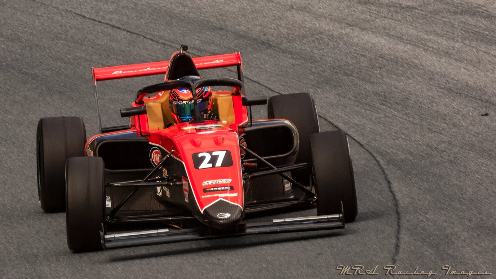 F4 race cars at Barber Motorsport Park