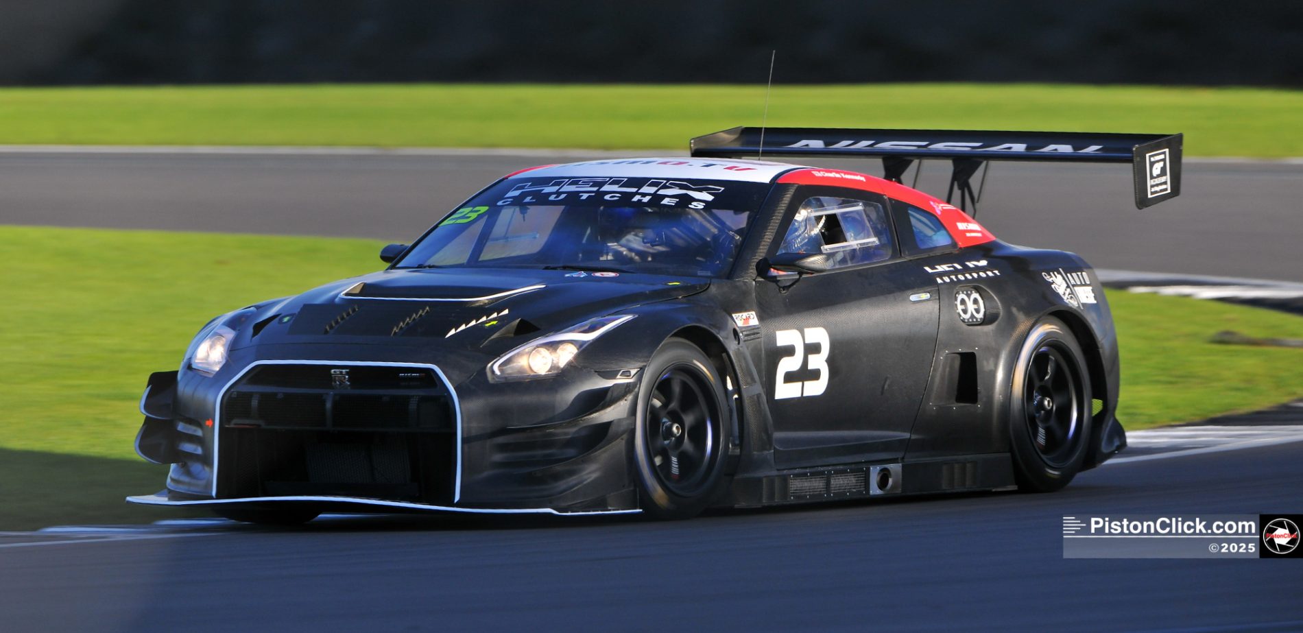 Charlie Kennedy in the Nissan GT-R R35