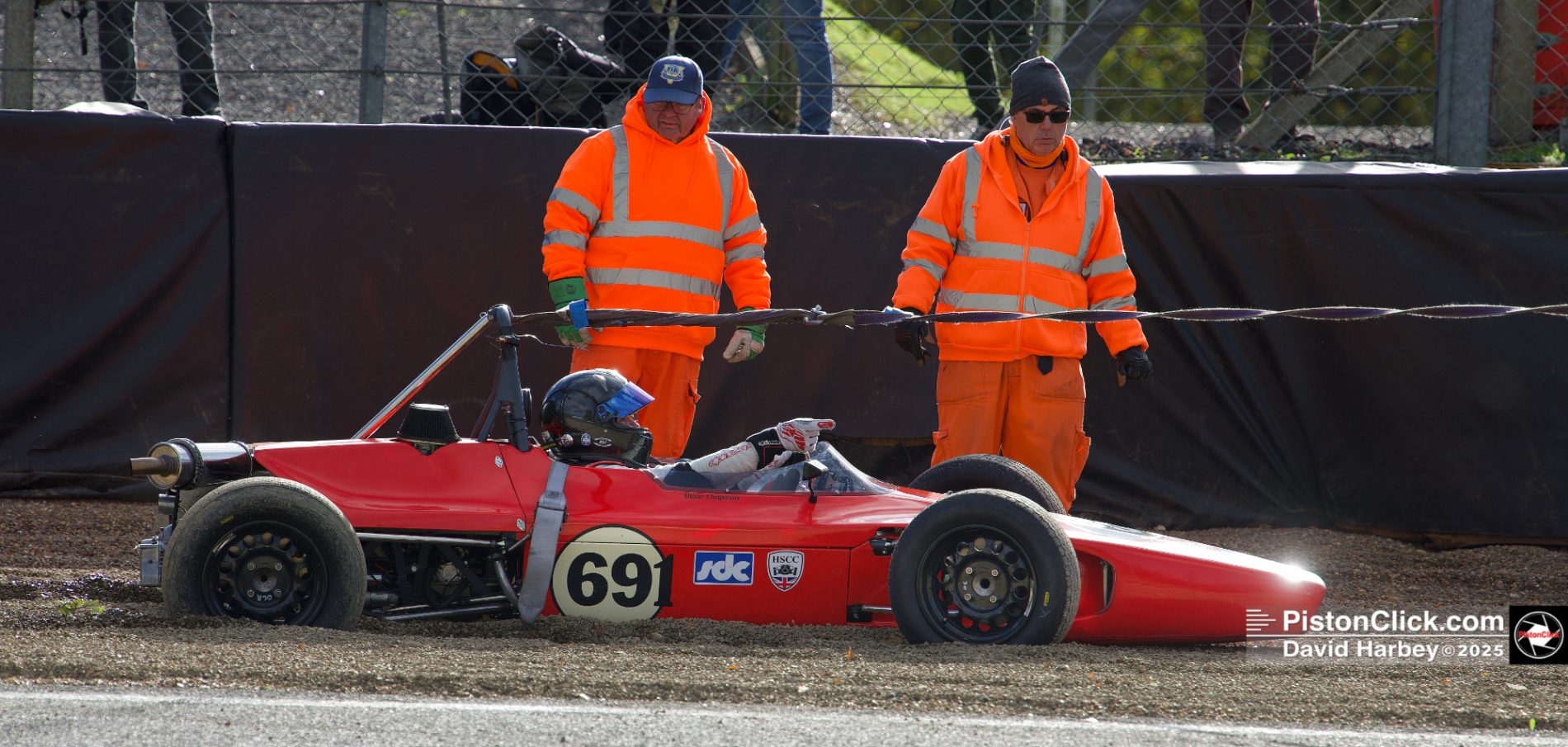 Marshals at Brands Hatch Formula Ford Festival 2025