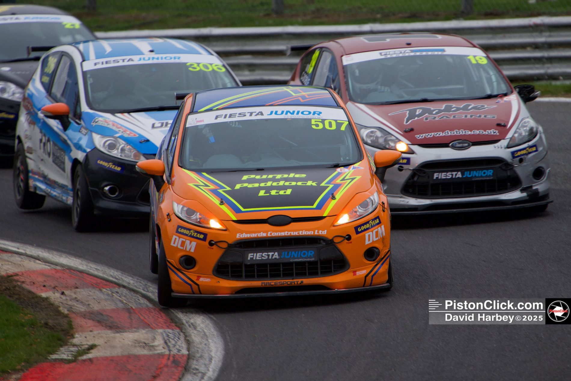 Ford Fiesta support races at Brands Hatch