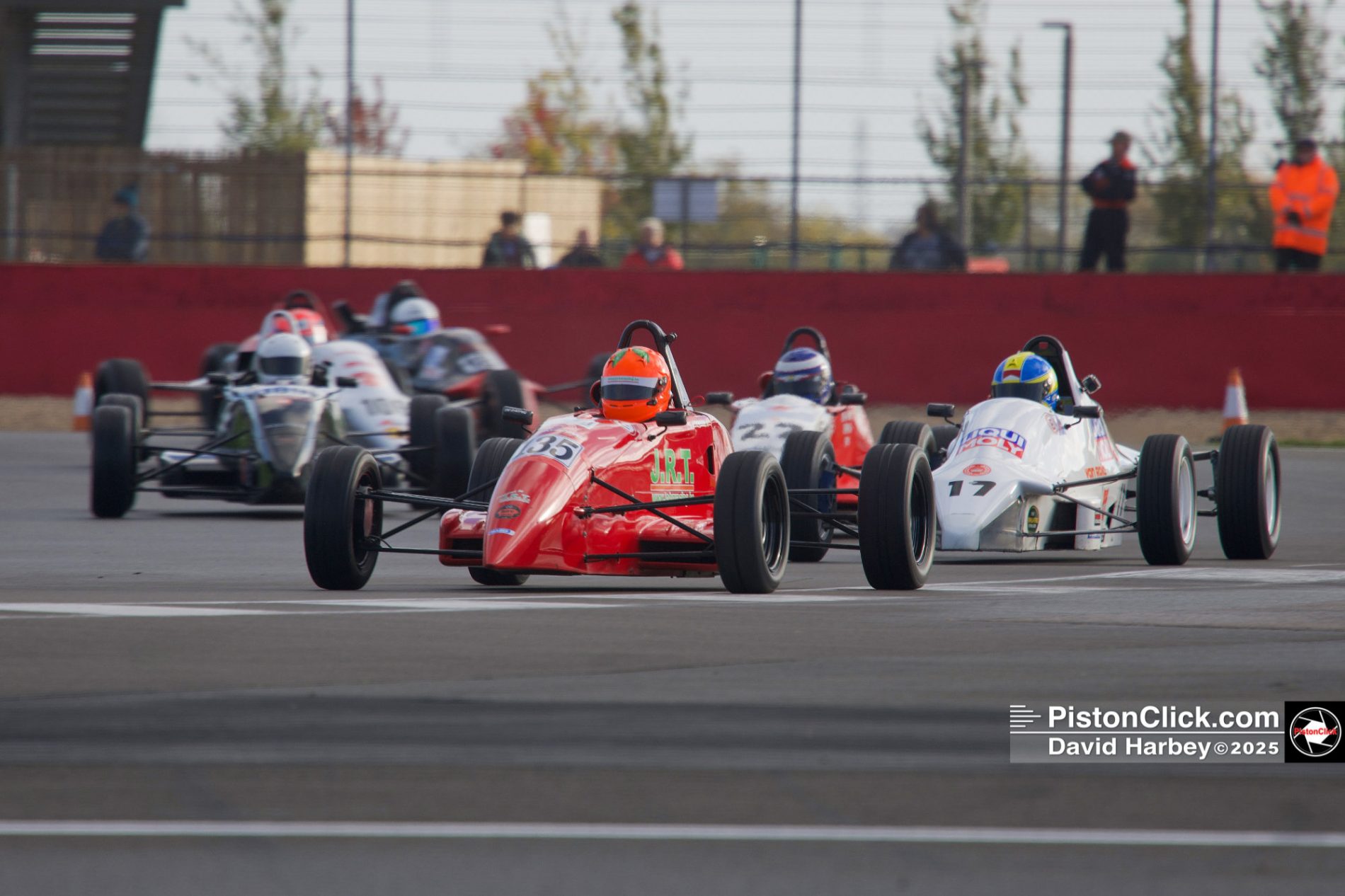 Shooting motorsport pictures inside the wire at Silverstone