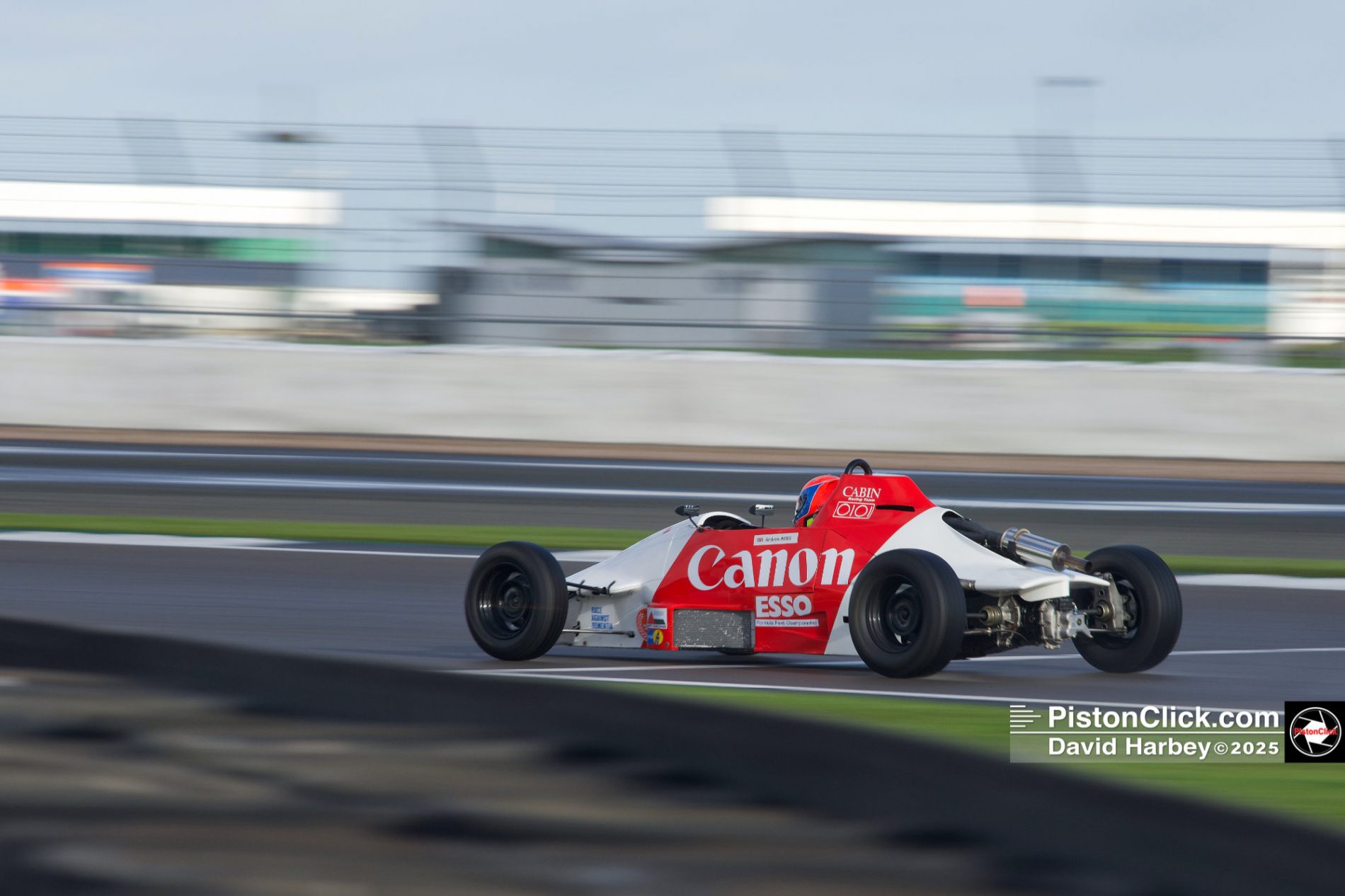 Shooting motorsport pictures inside the wire at Silverstone