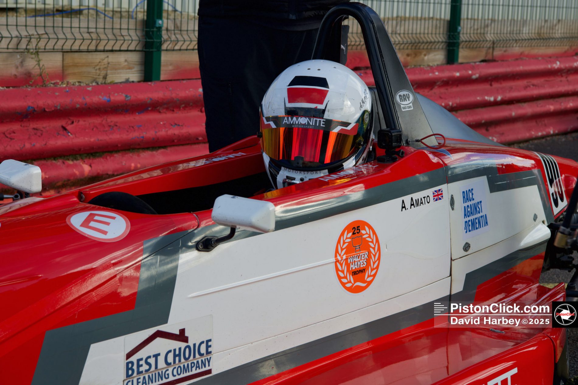 Assembly area for the Walter Hayes Trophy
