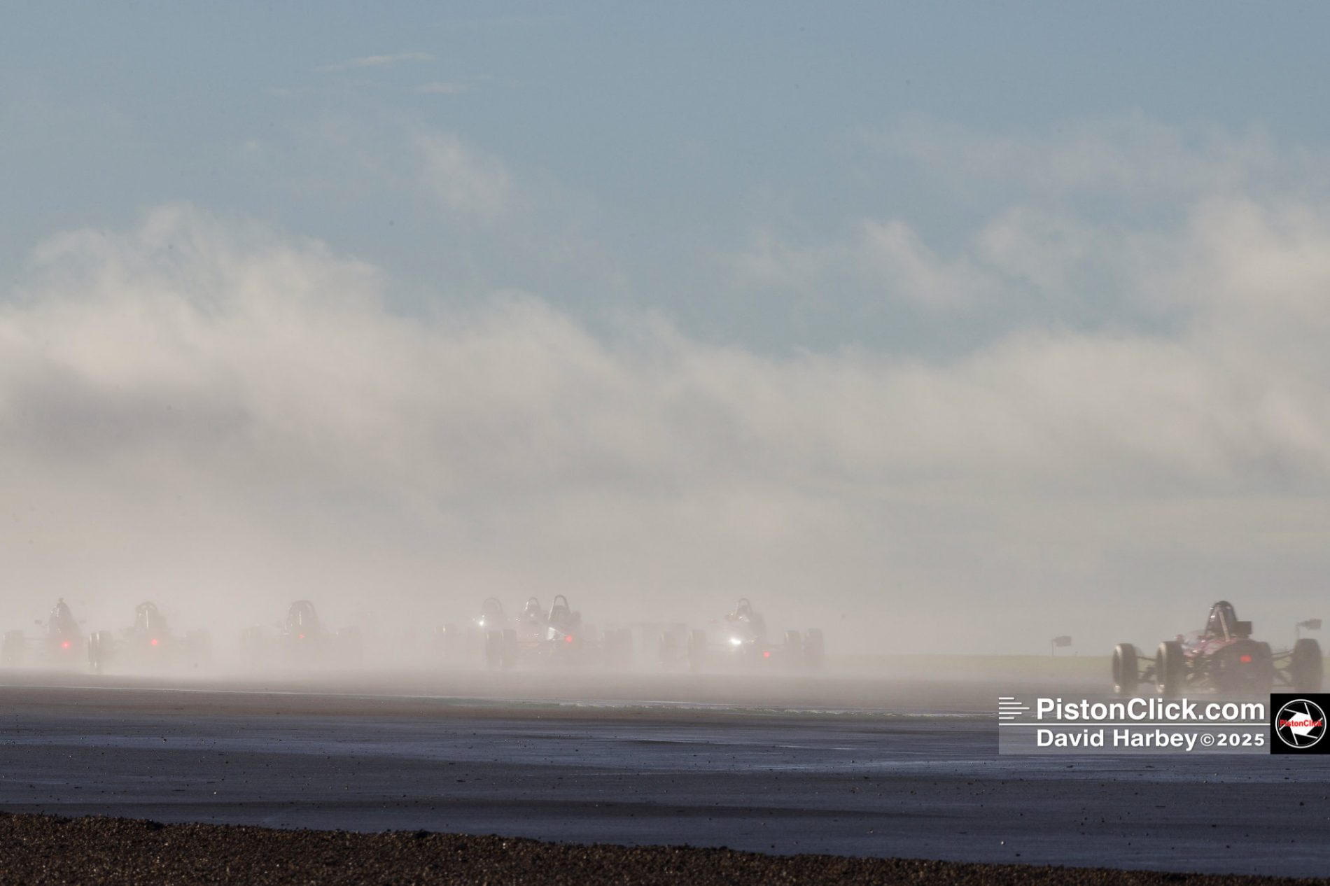 Formula Ford in the rain Silverstone 