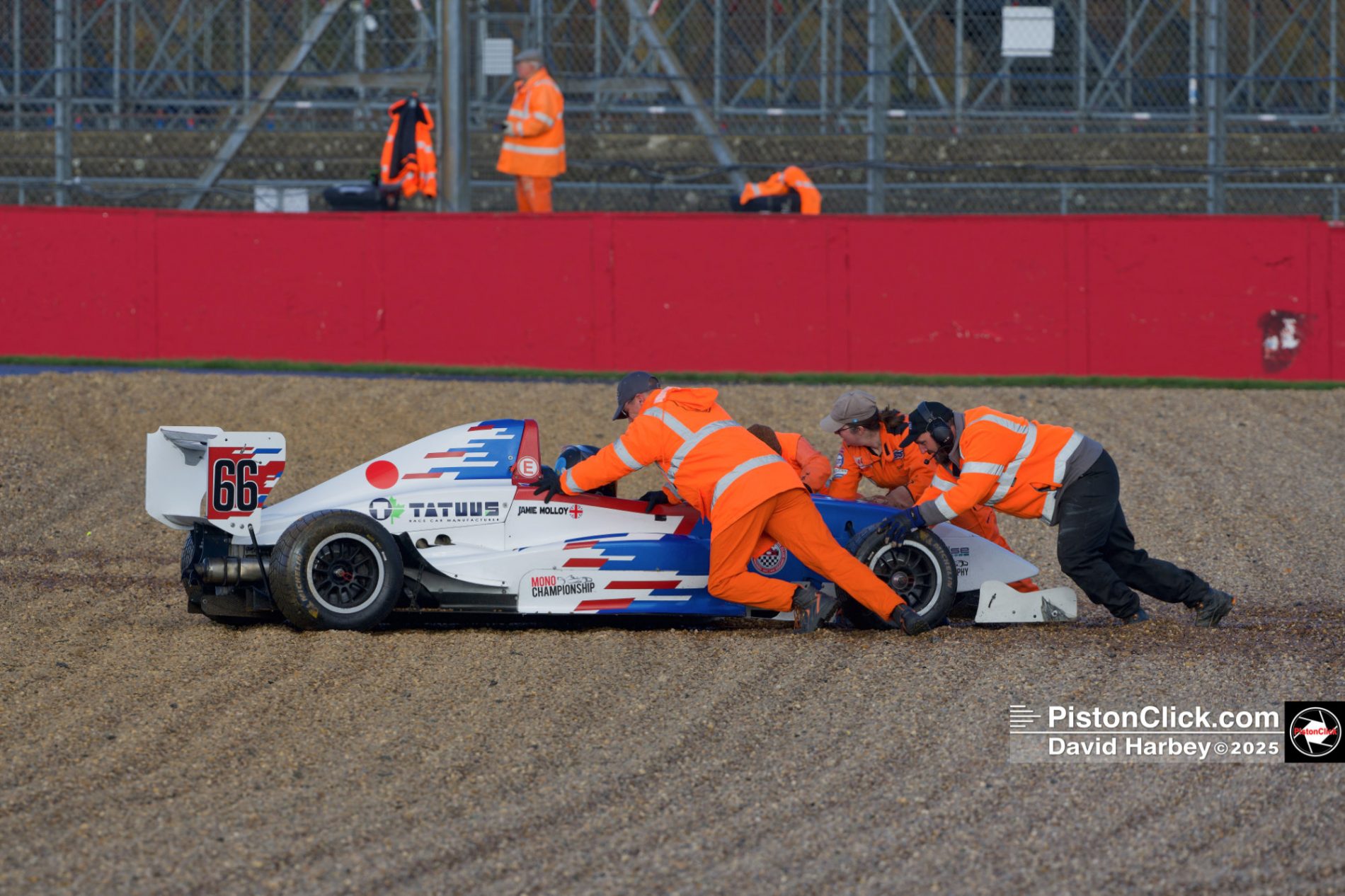 Marshals at Silverstone