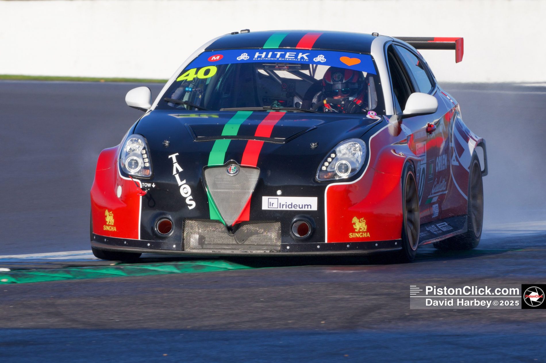 Alfa race at Silverstone