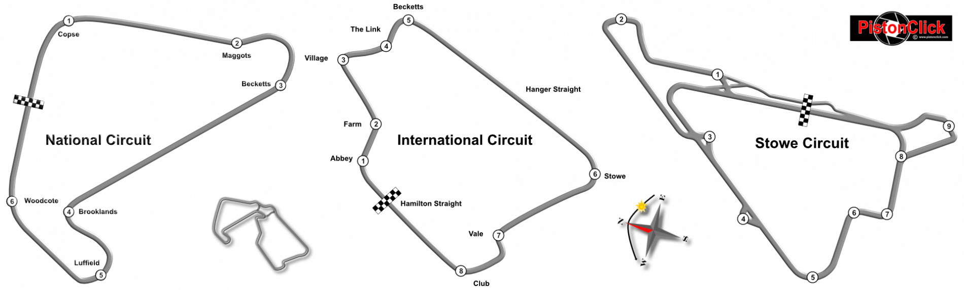 Silverstone circuit track