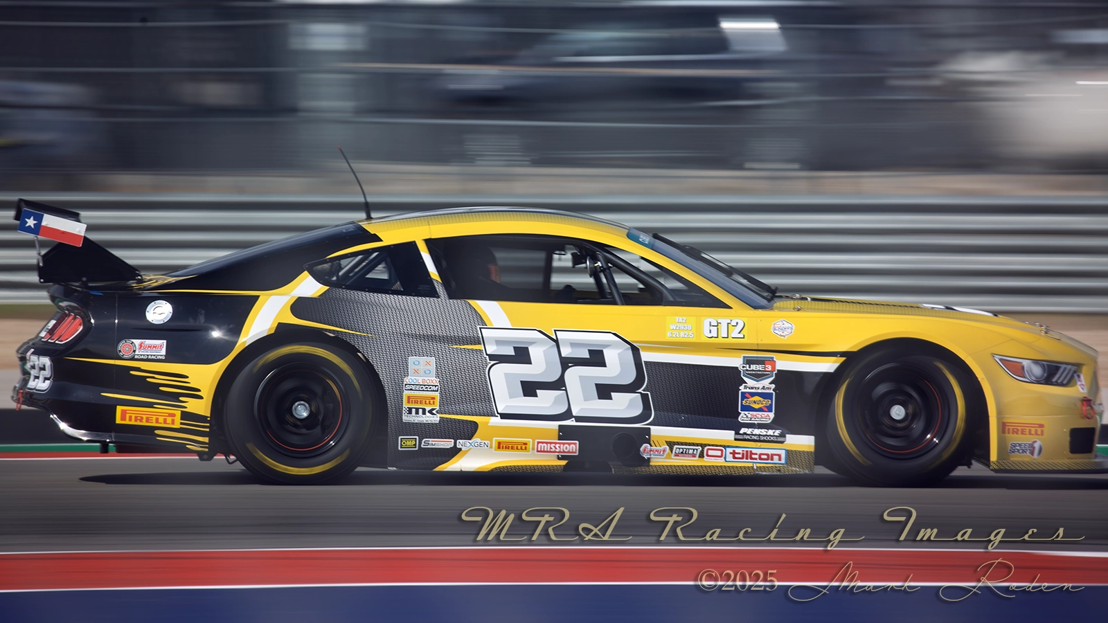 TA2 races cars at COTA