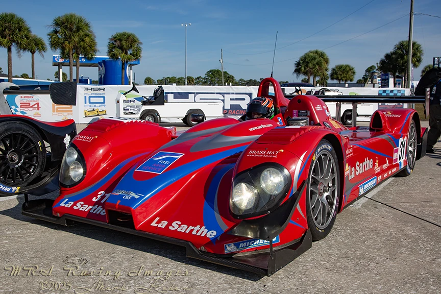 Paddock at Sebring race track USA 