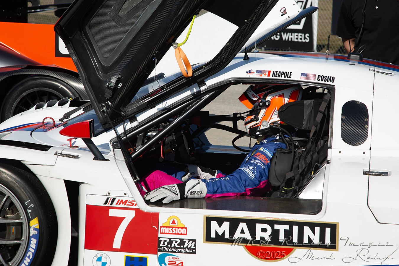 Paddock at Sebring race track USA 