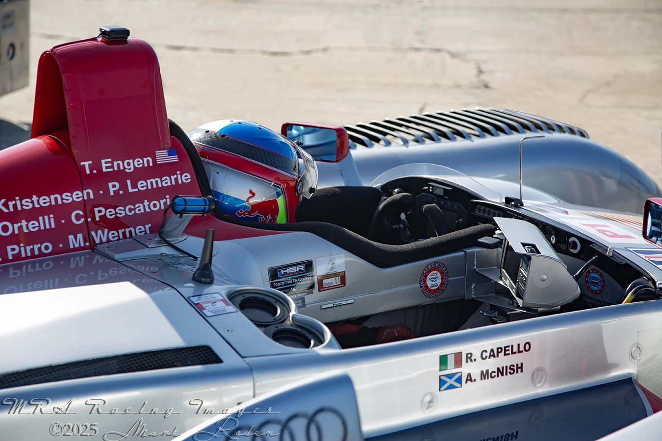Paddock at Sebring race track USA 