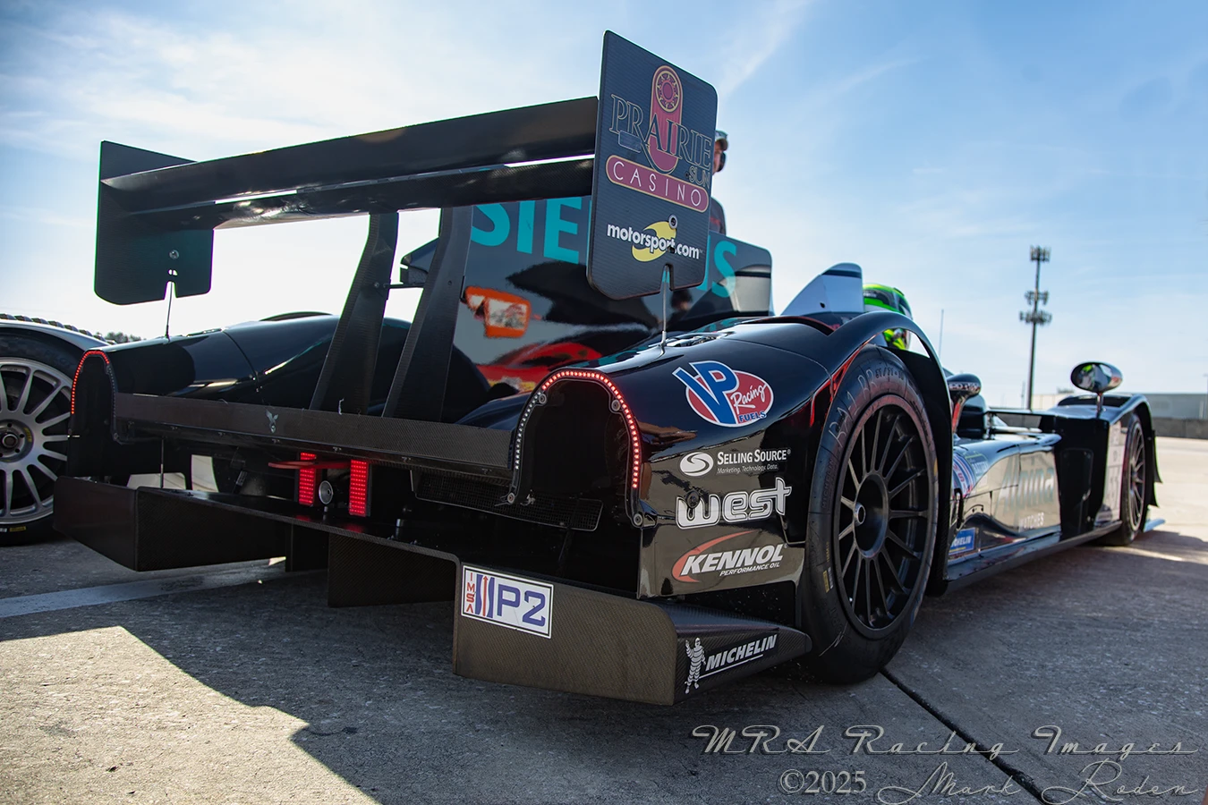 Paddock at Sebring race track USA 