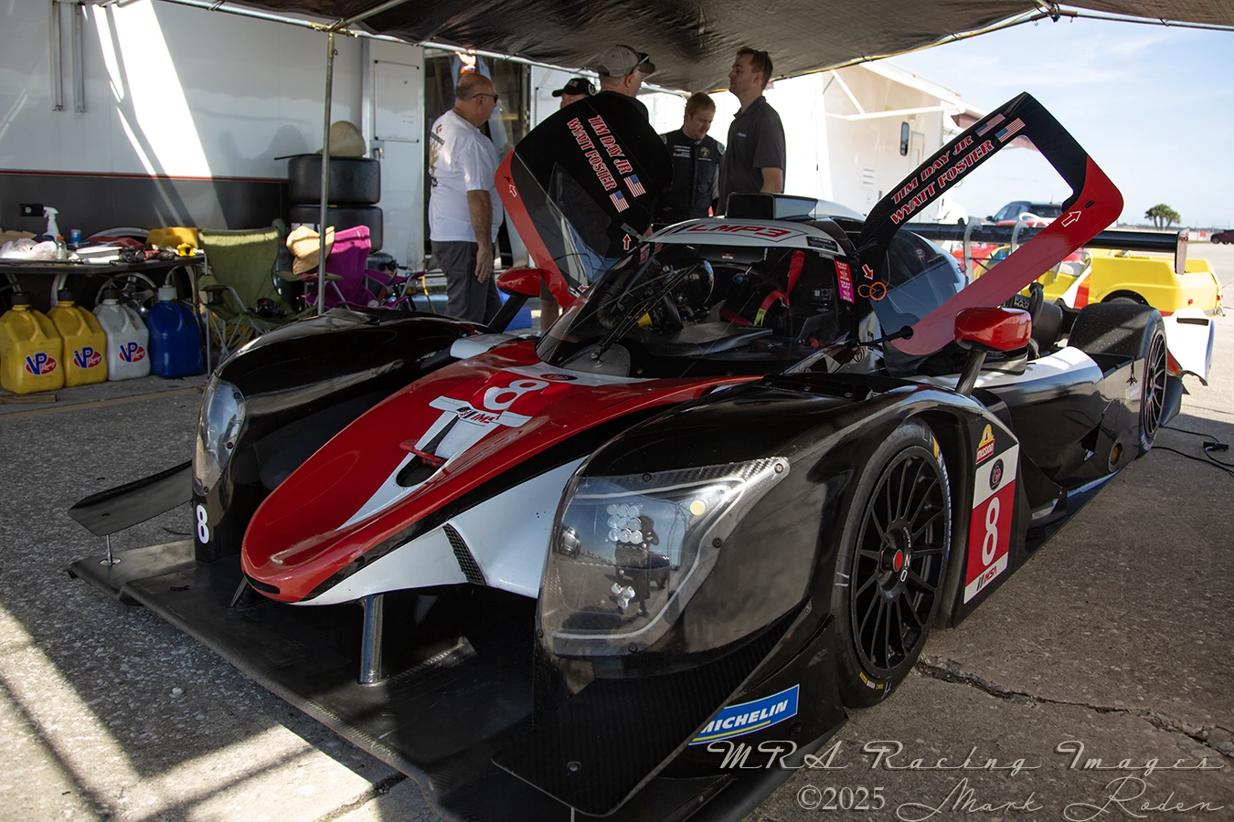 Tim Day Jr HSR Sebring Pistons & Props