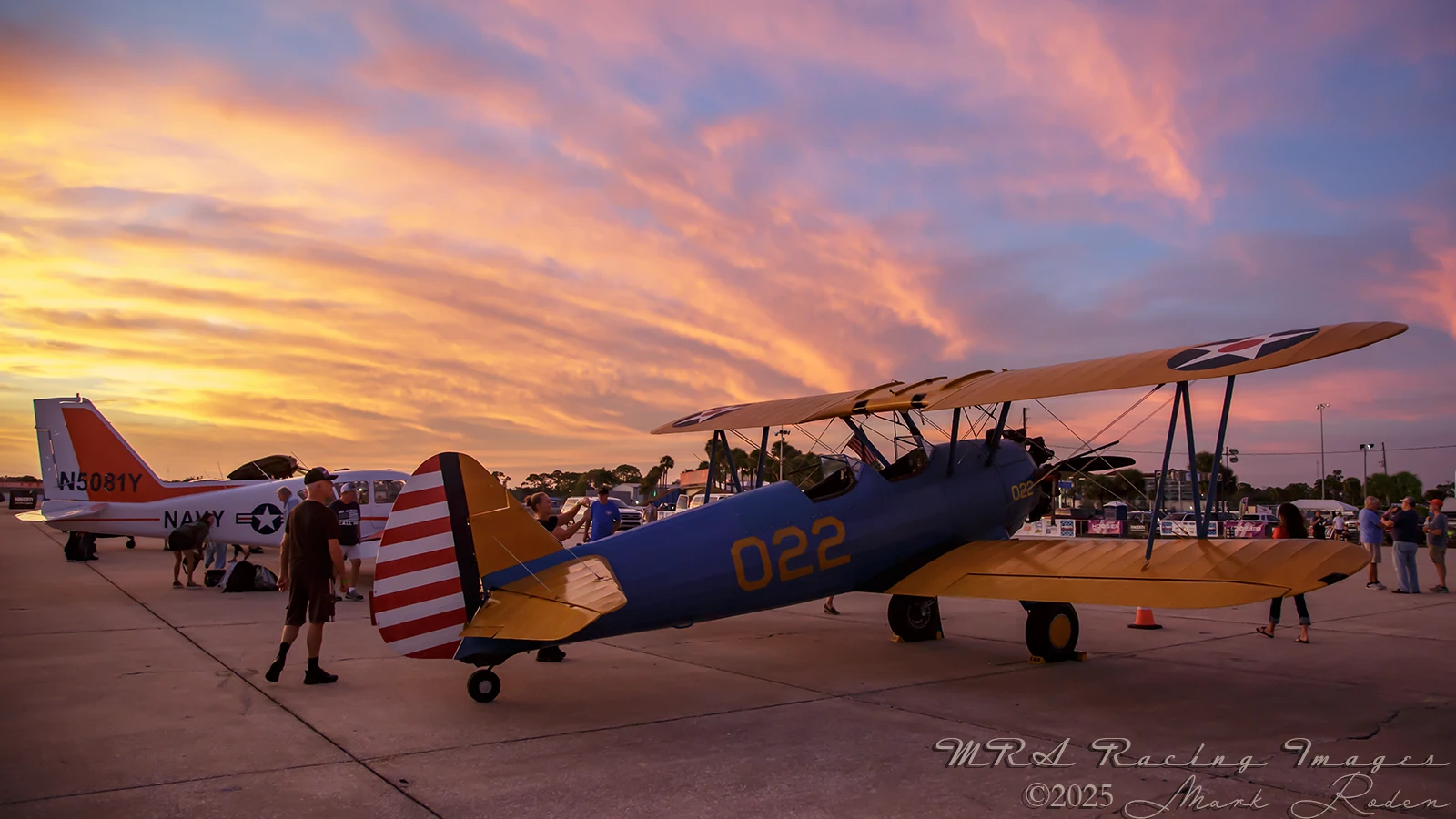 Aircraft at Sebring race track