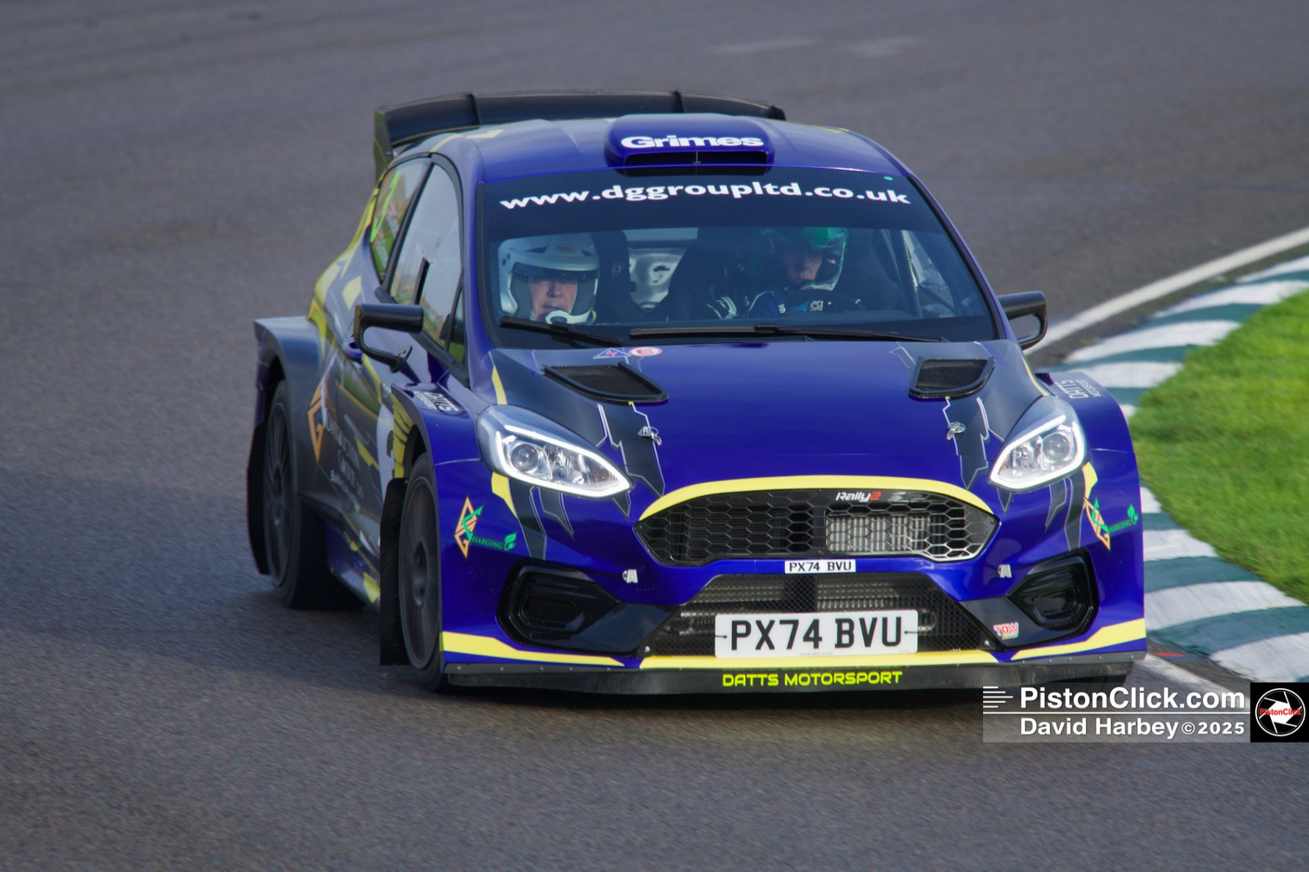 Ford Escort rallying at Goodwood