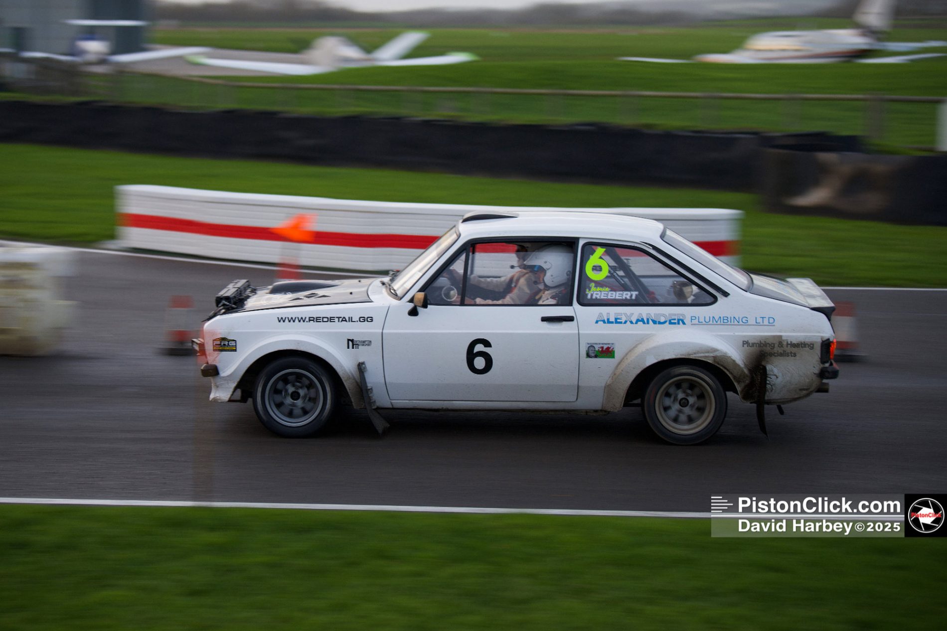 Rallying at Goodwood Circuit