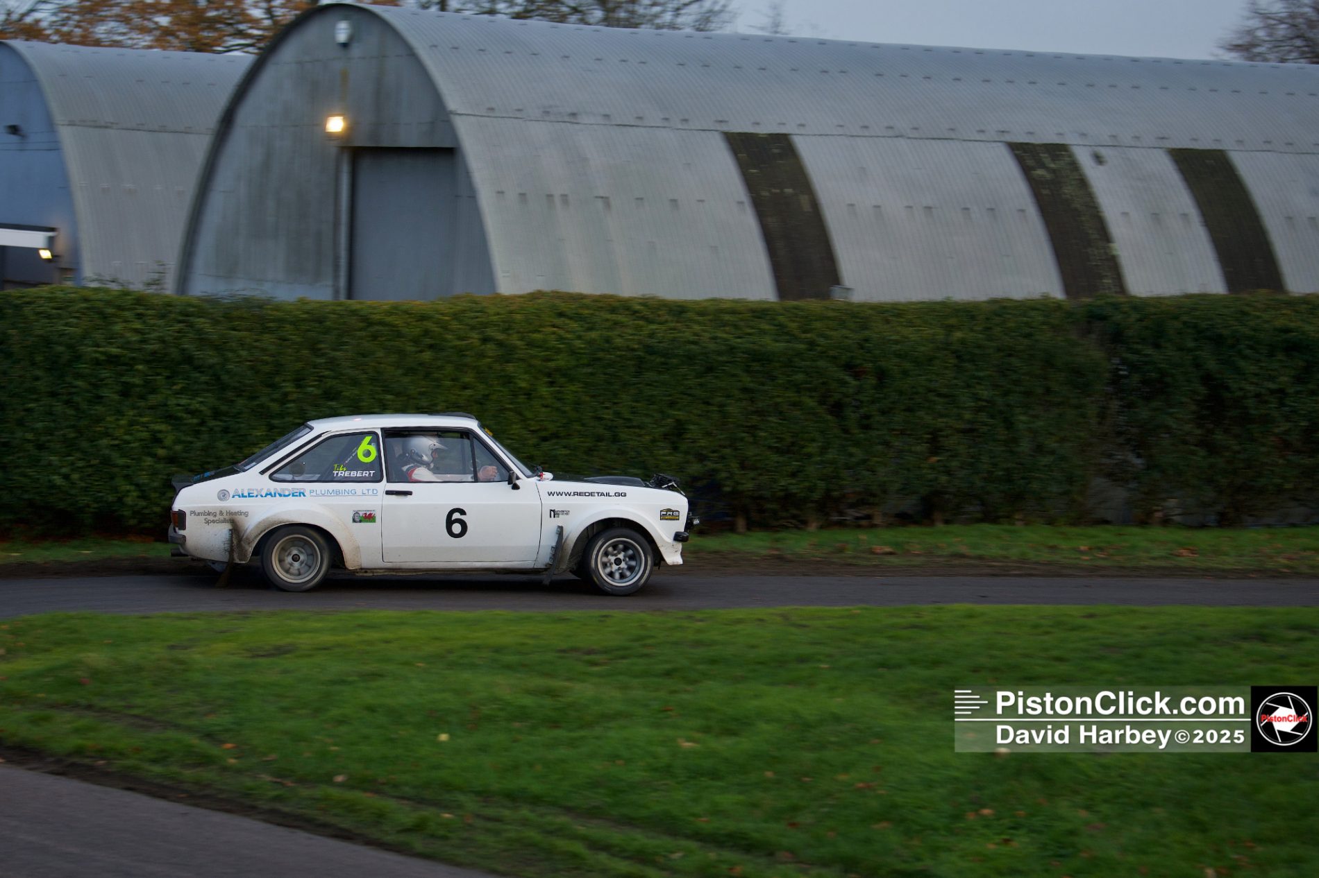 Rallying at Goodwood Circuit