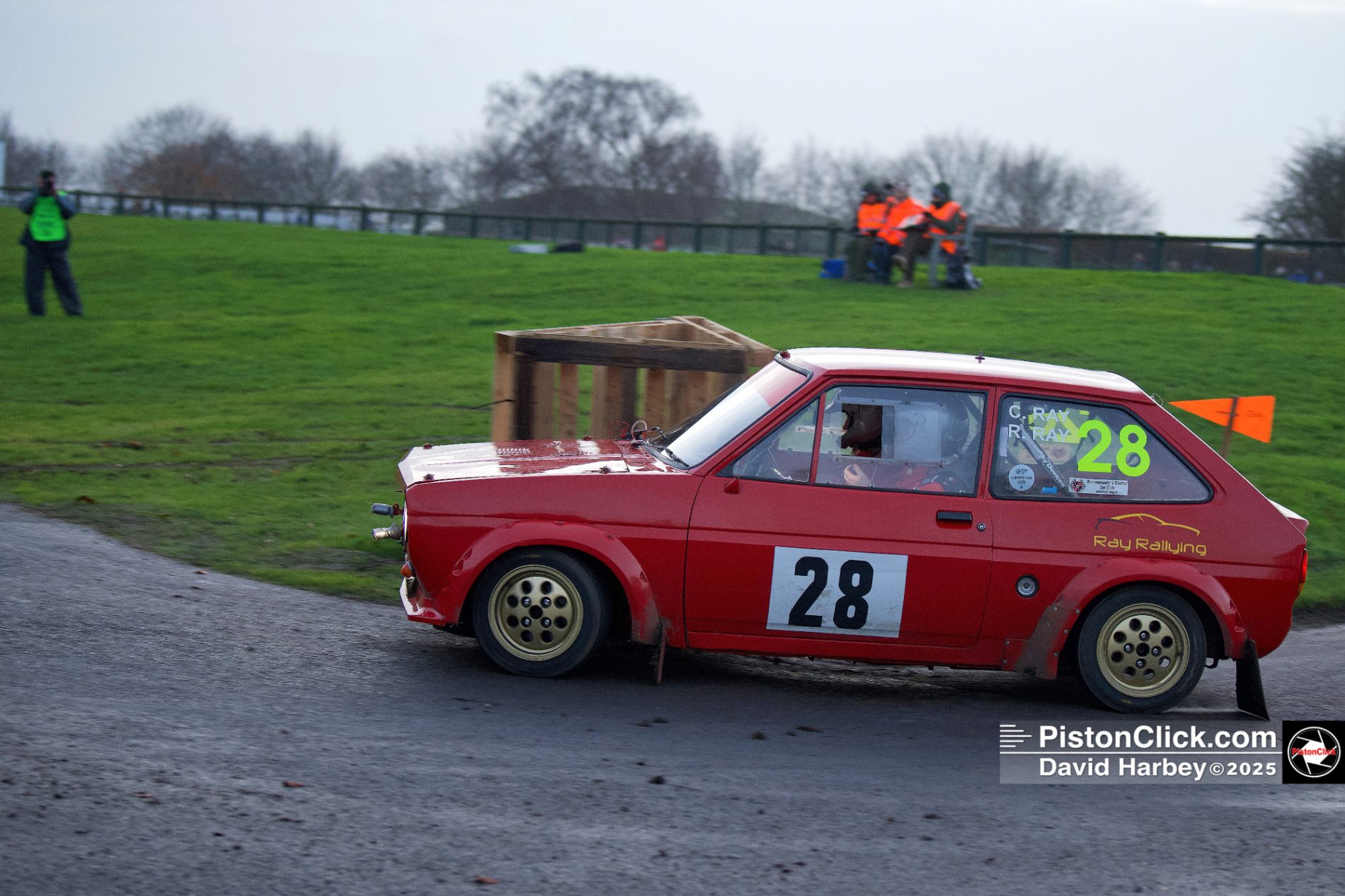 Rallying at Goodwood Circuit