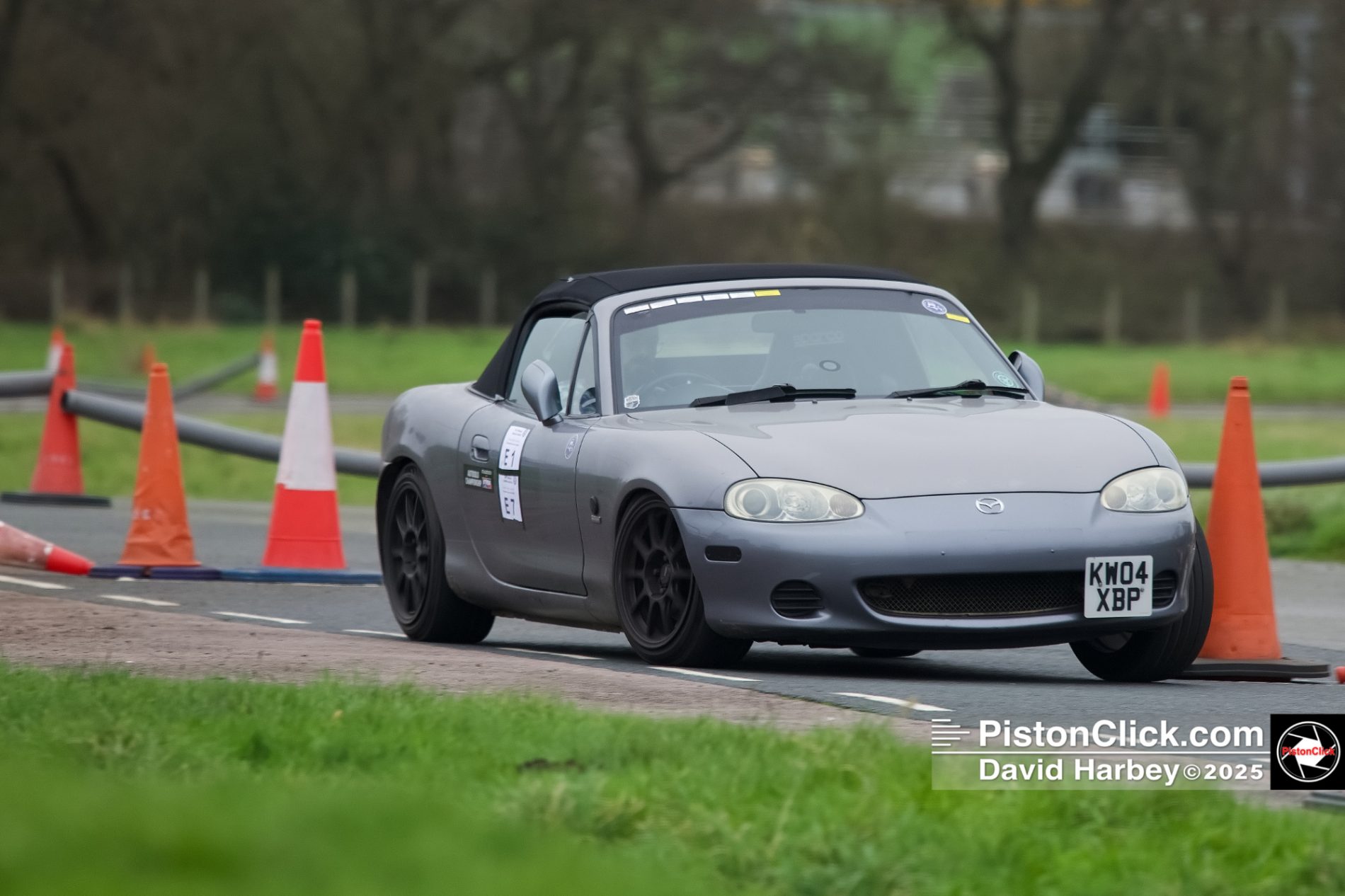 Michael Dolby in the MX5