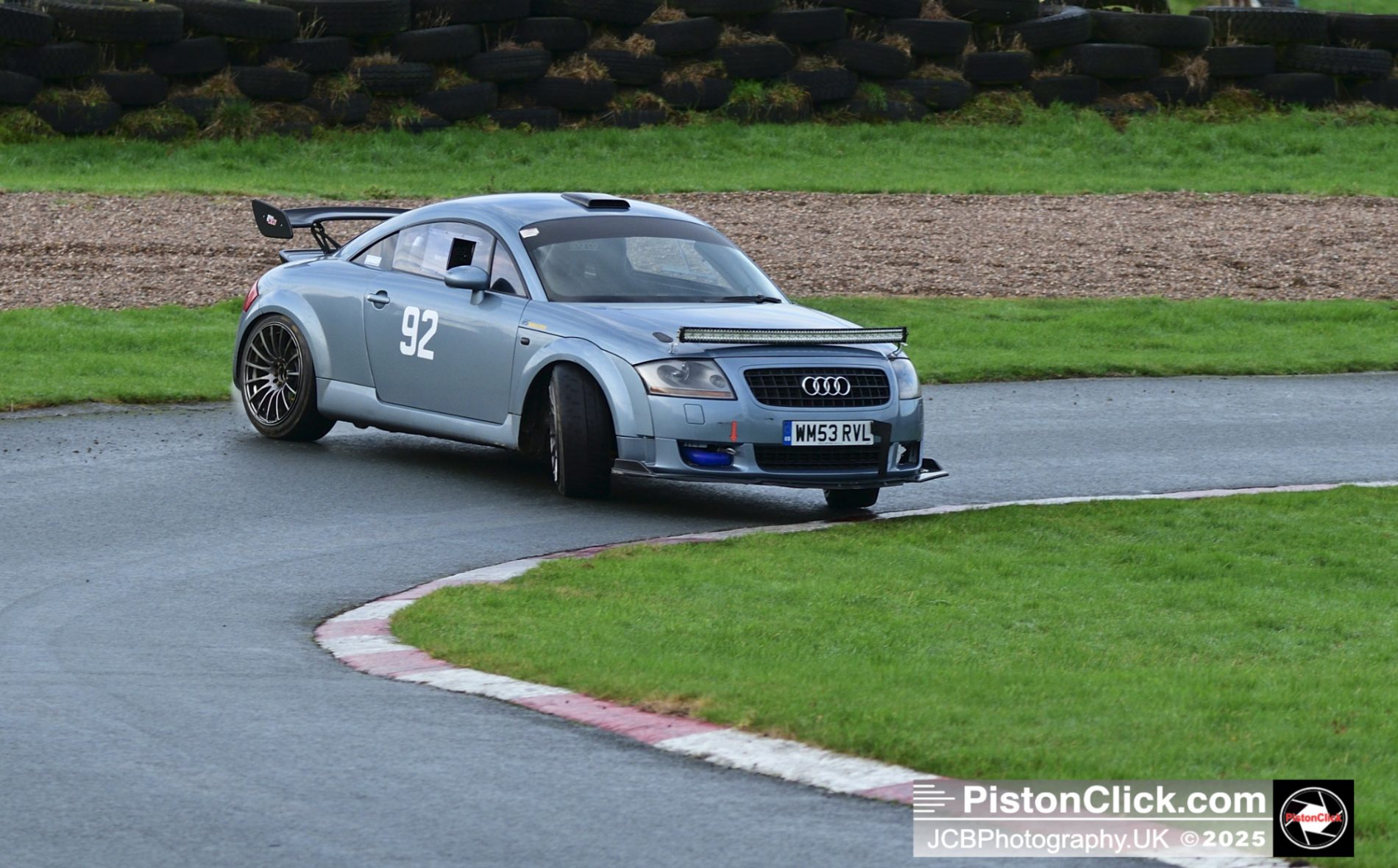 Eynon Price driving an Audi Quattro TT