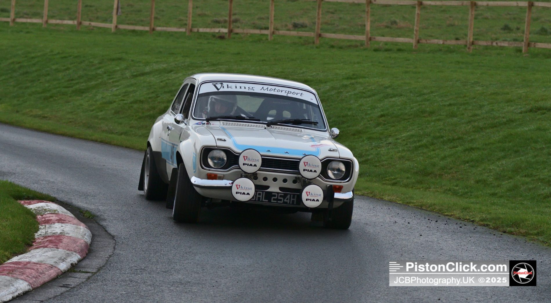 Anthony Shield driving a Ford Escort MkI BDA