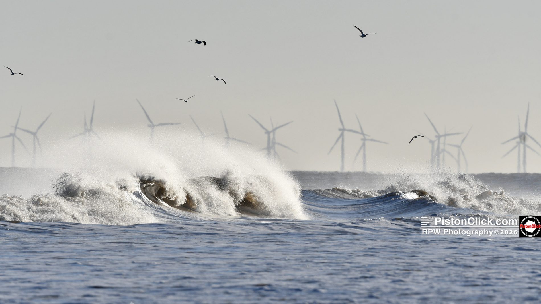 Waves at Mablethorpe