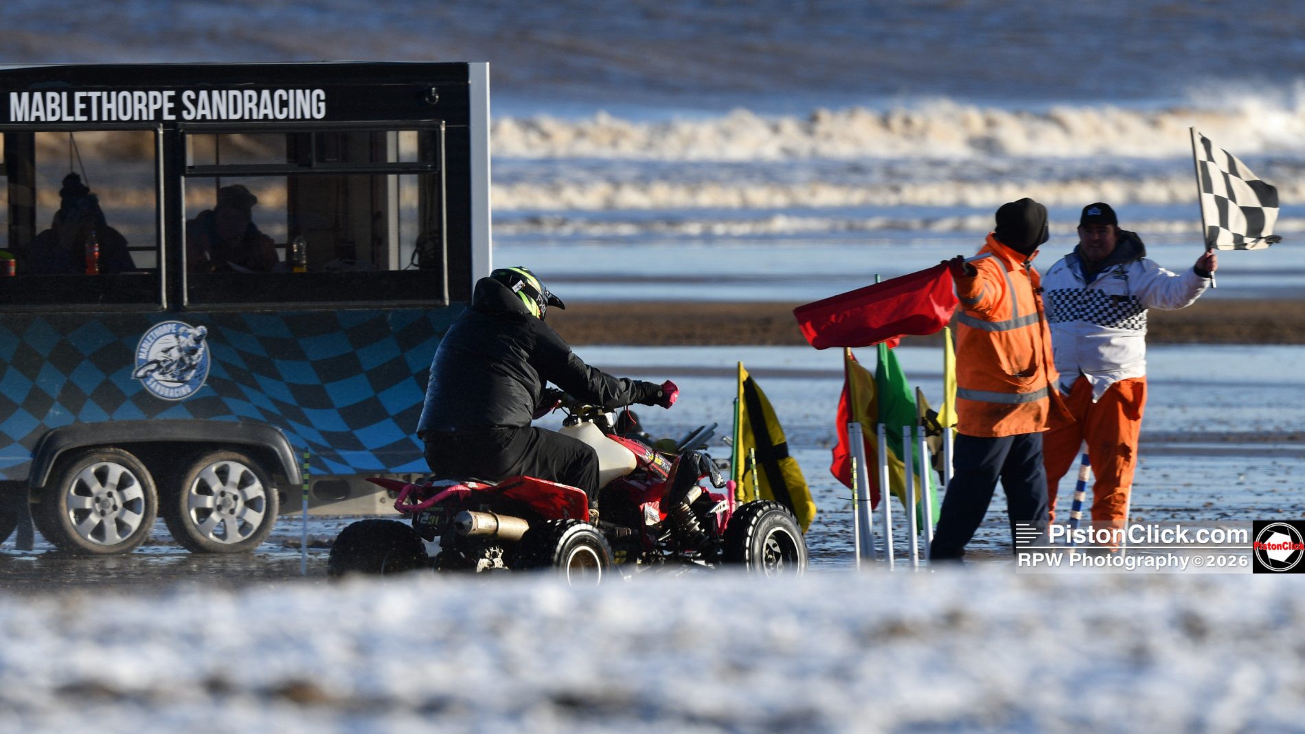 Sand Racing at Mablethorpe