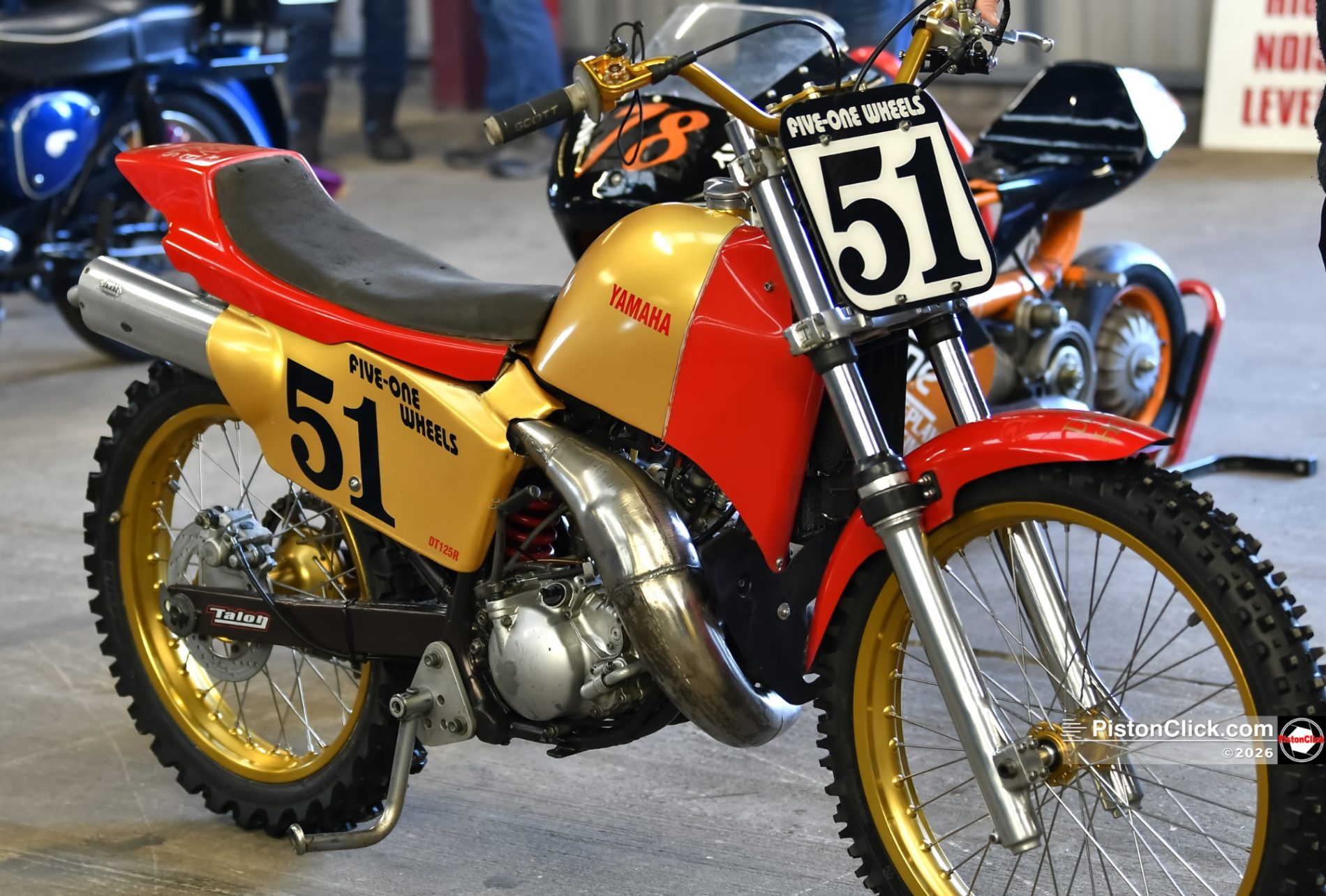 Steve Lomas sand racer Motorcycle