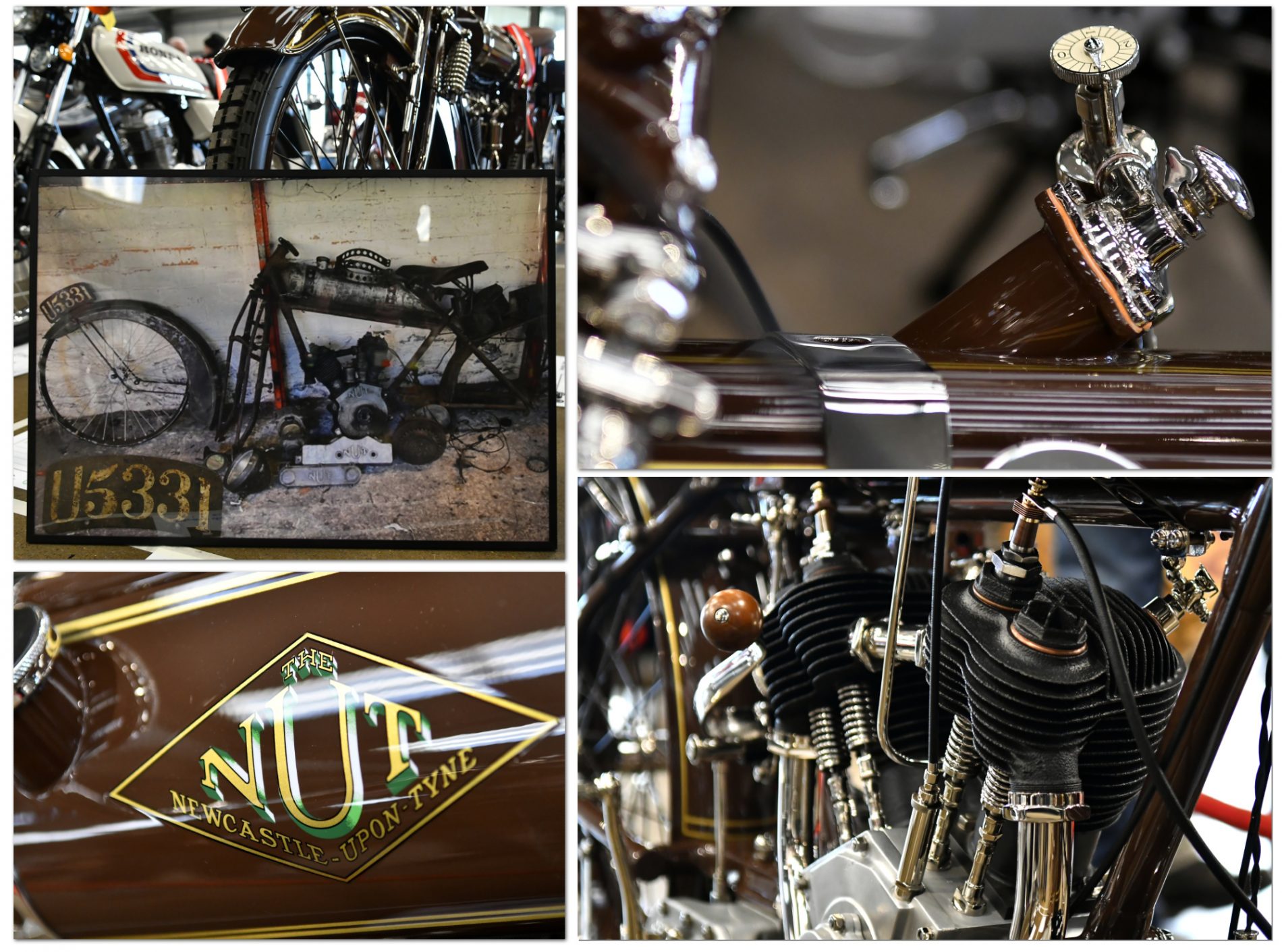 NUT motorcycle at the Classic Bike Guide Winter Classic