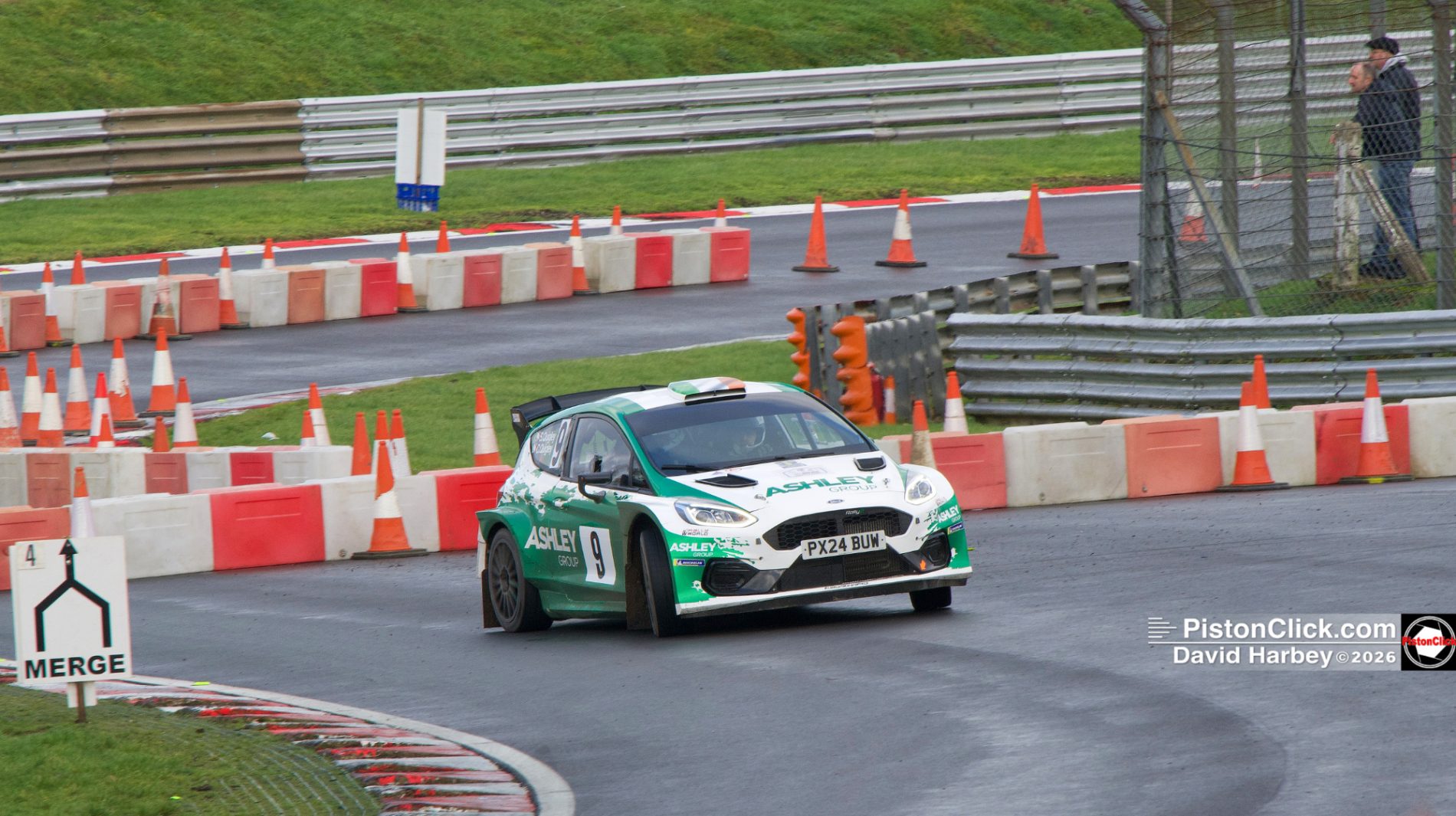 Sean Quigley and Colin Quigley in the Ford Fiesta Rally2